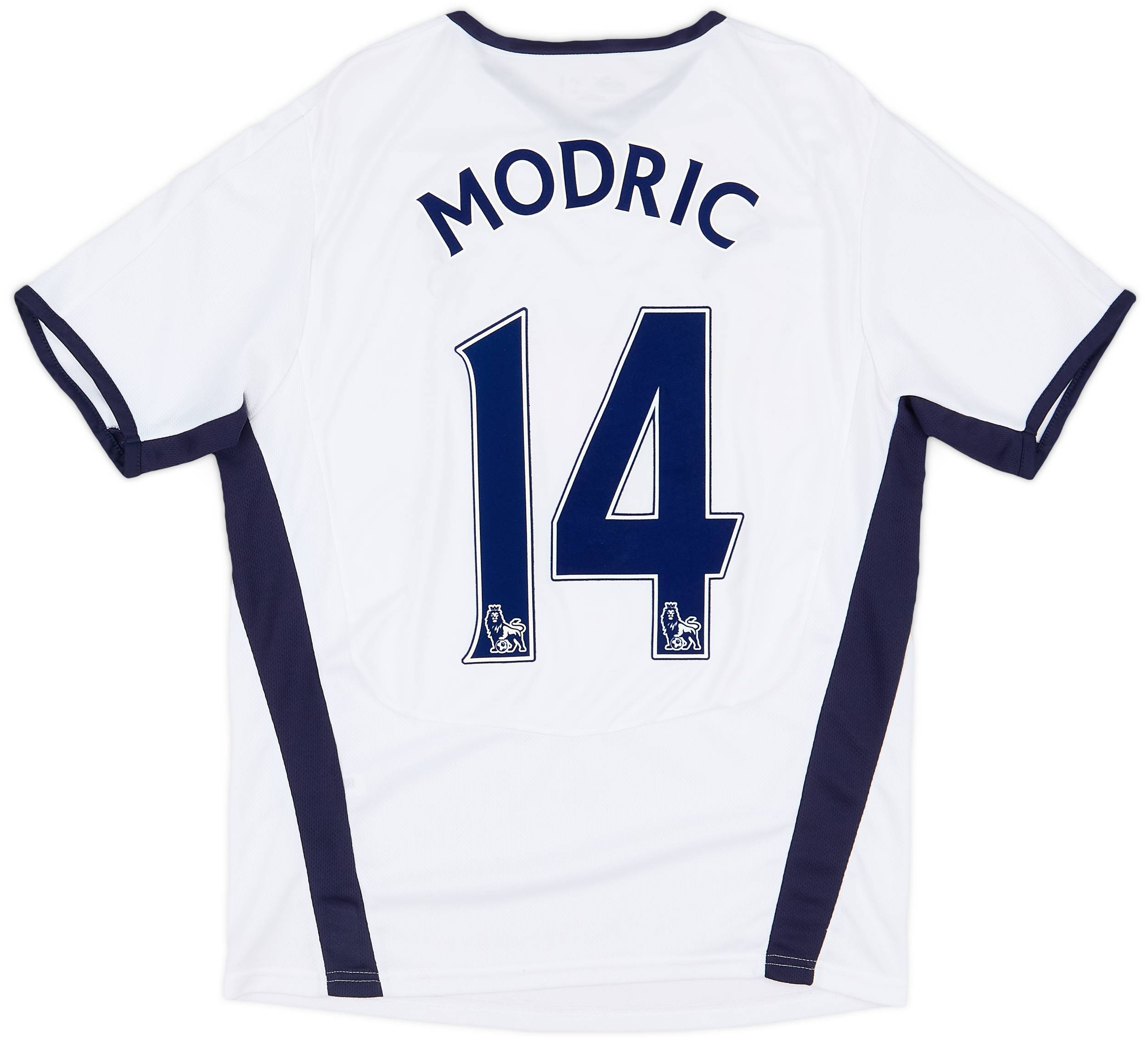 2008-09 Tottenham Home Shirt Modric #14 - 7/10 - (M)