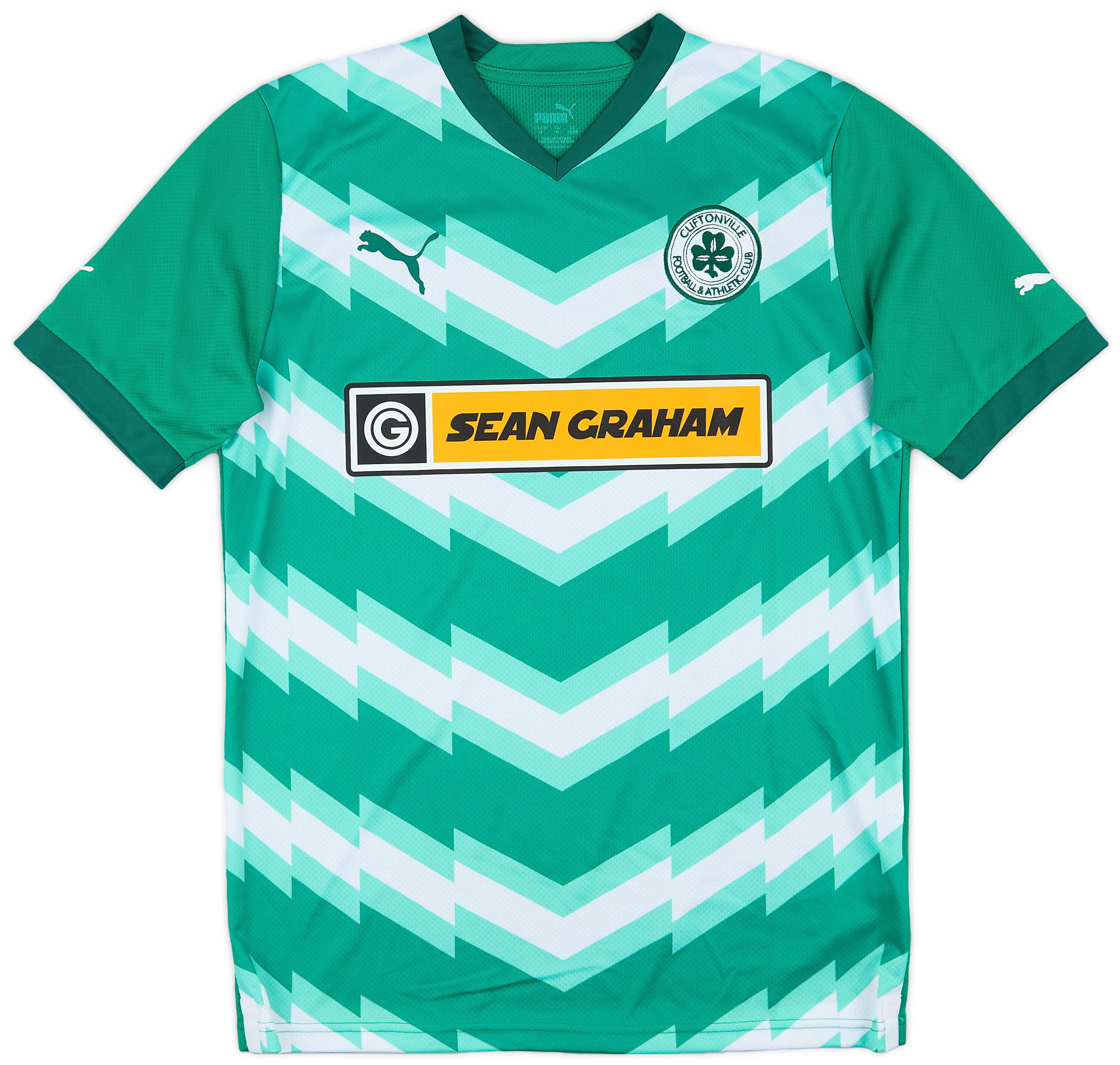 2022-24 Cliftonville Away Shirt - 10/10 - (M)
