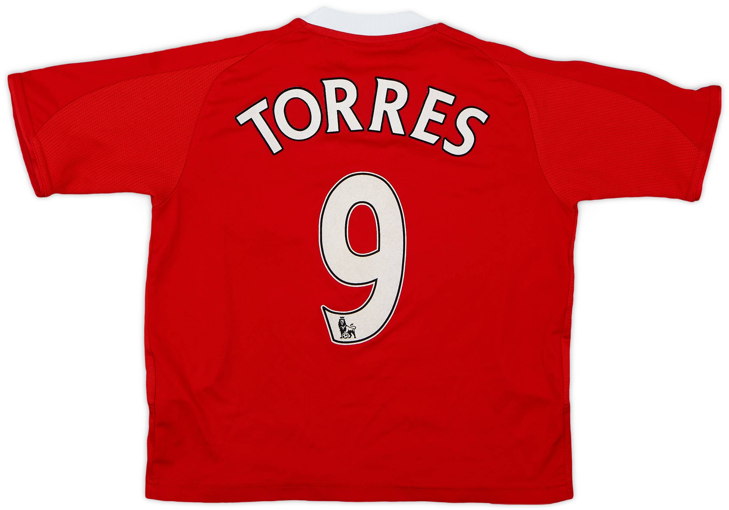 2008-10 Liverpool Home Shirt Torres #9 - 7/10 - (XS.Boys)