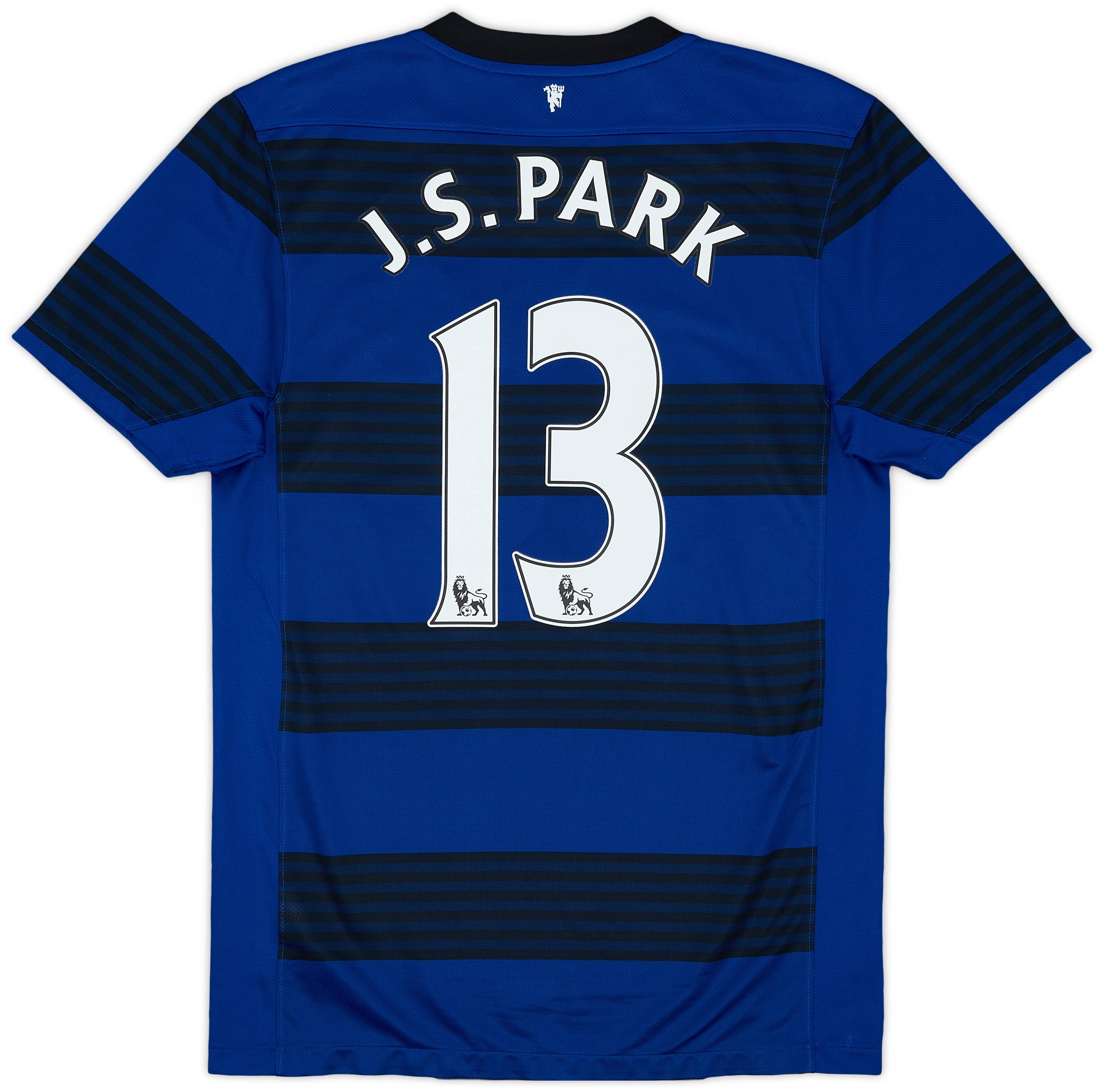 2011-13 Manchester United Away Shirt J.S. Park #13 - 9/10 - (S)