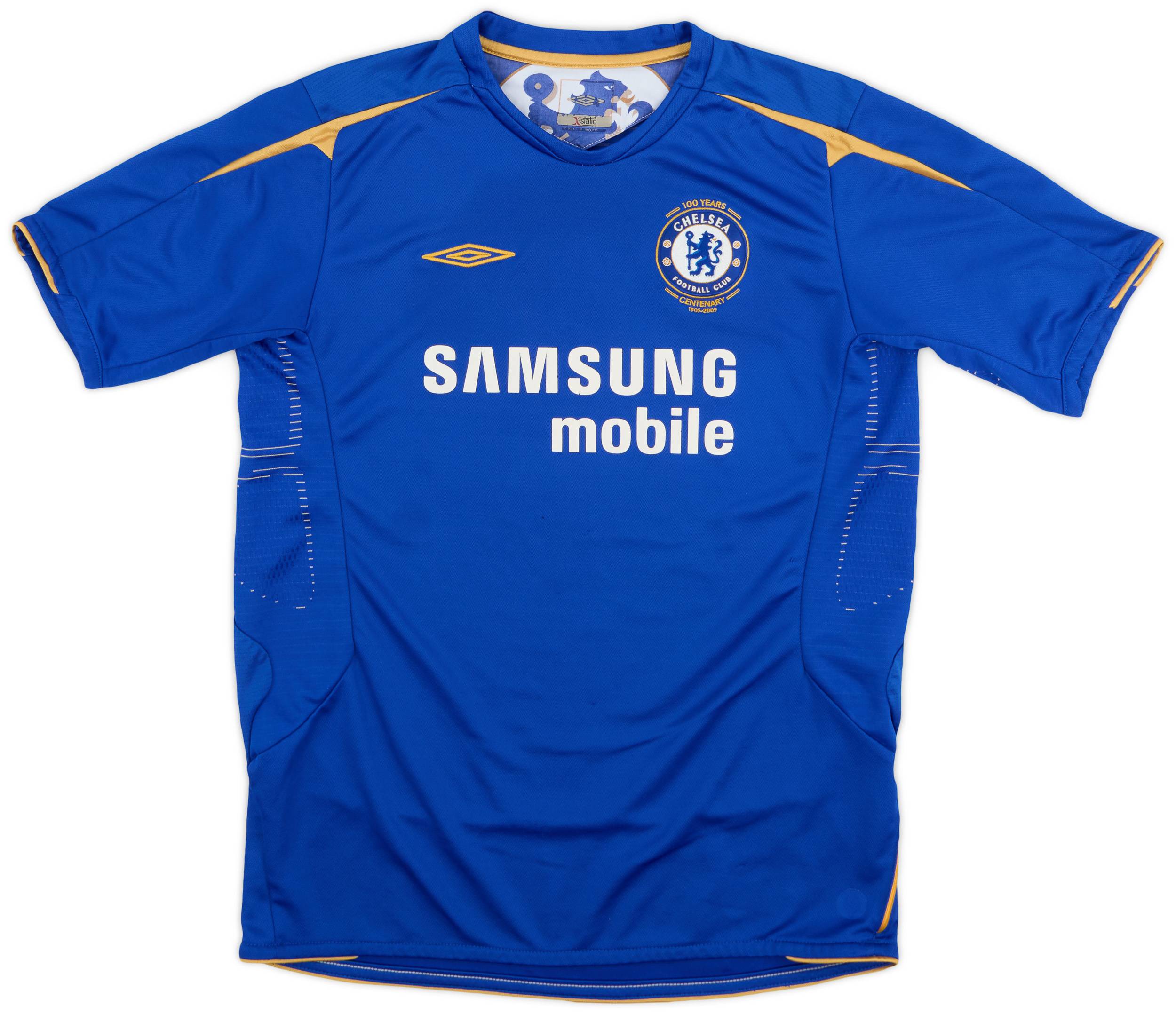 2005-06 Chelsea Centenary Home Shirt - 7/10 - (XL.Boys)