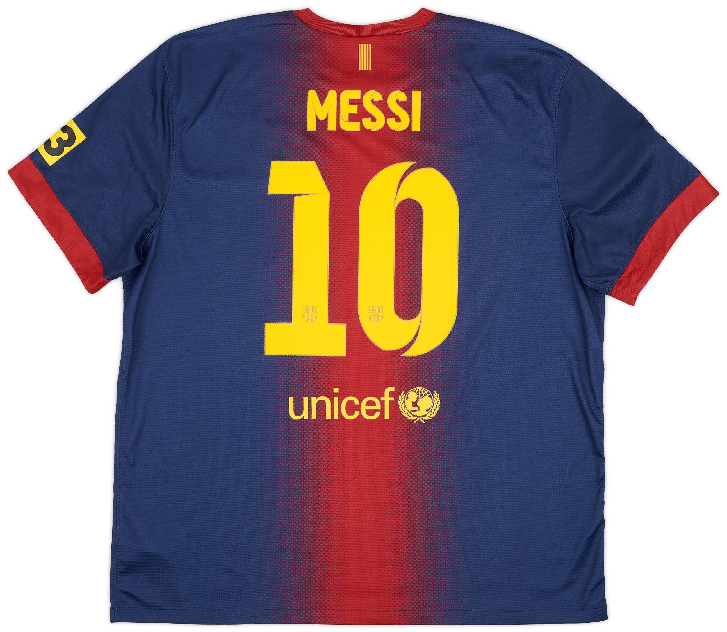 2012-13 Barcelona Home Shirt Messi #10 - 8/10 - (XXL)