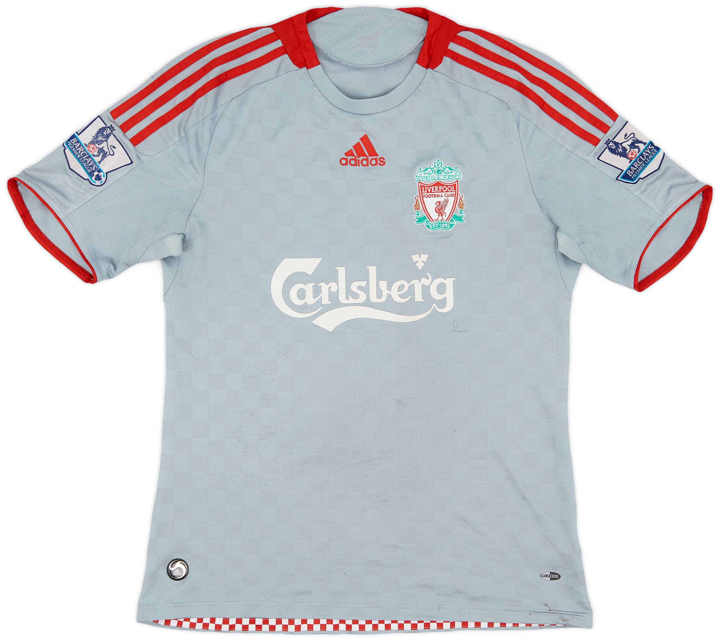 2008-09 Liverpool Away Shirt Gerrard #8 - 6/10 - (M)
