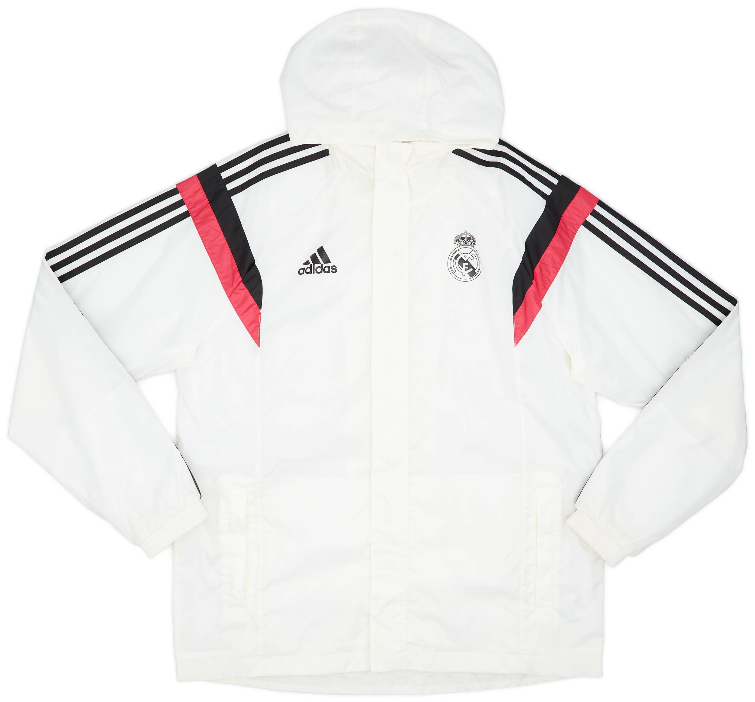 2008-09 Real Madrid adidas Track Jacket - 9/10 - (M/L)