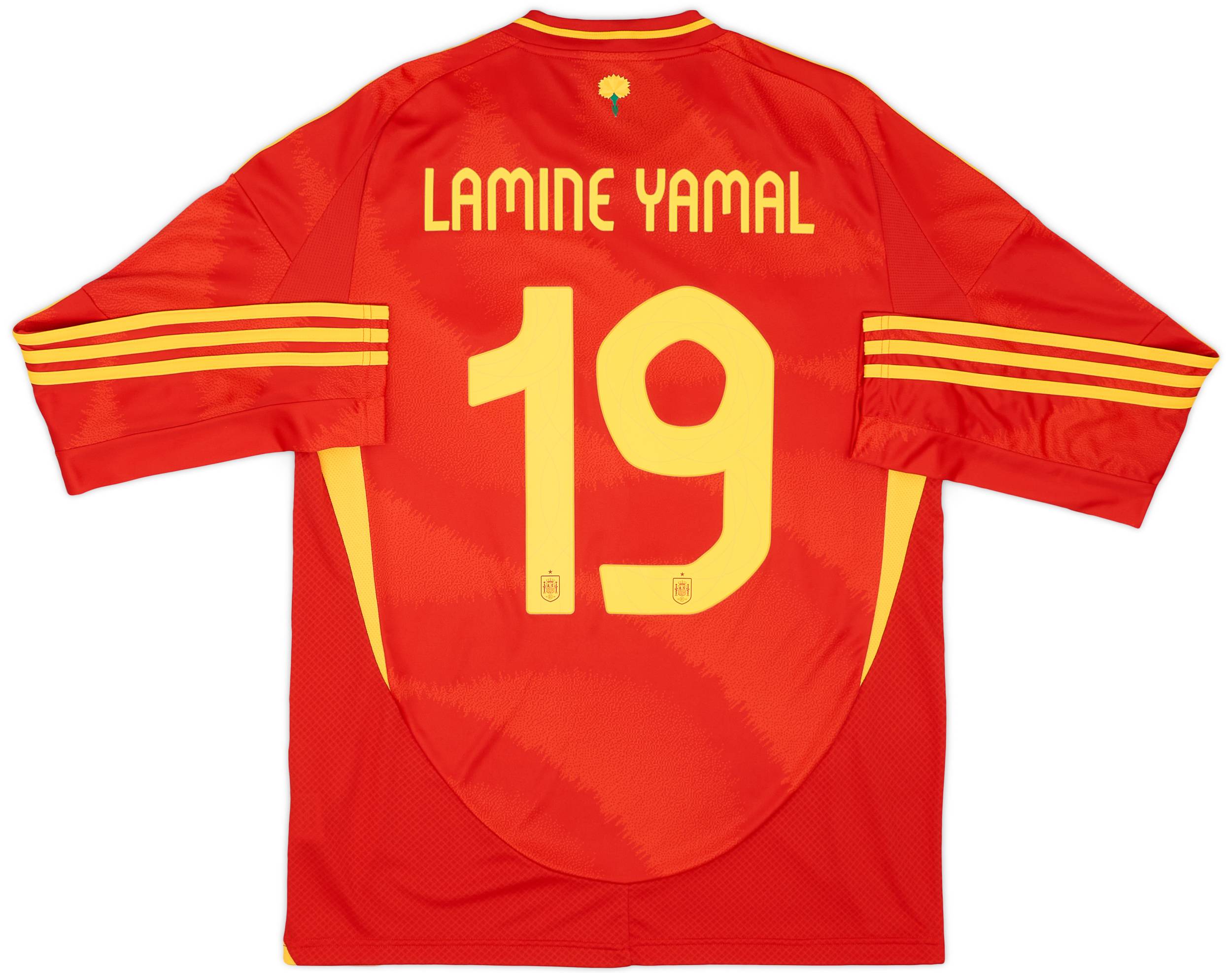 2024-25 Spain Home L/S Shirt Lamine Yamal #19