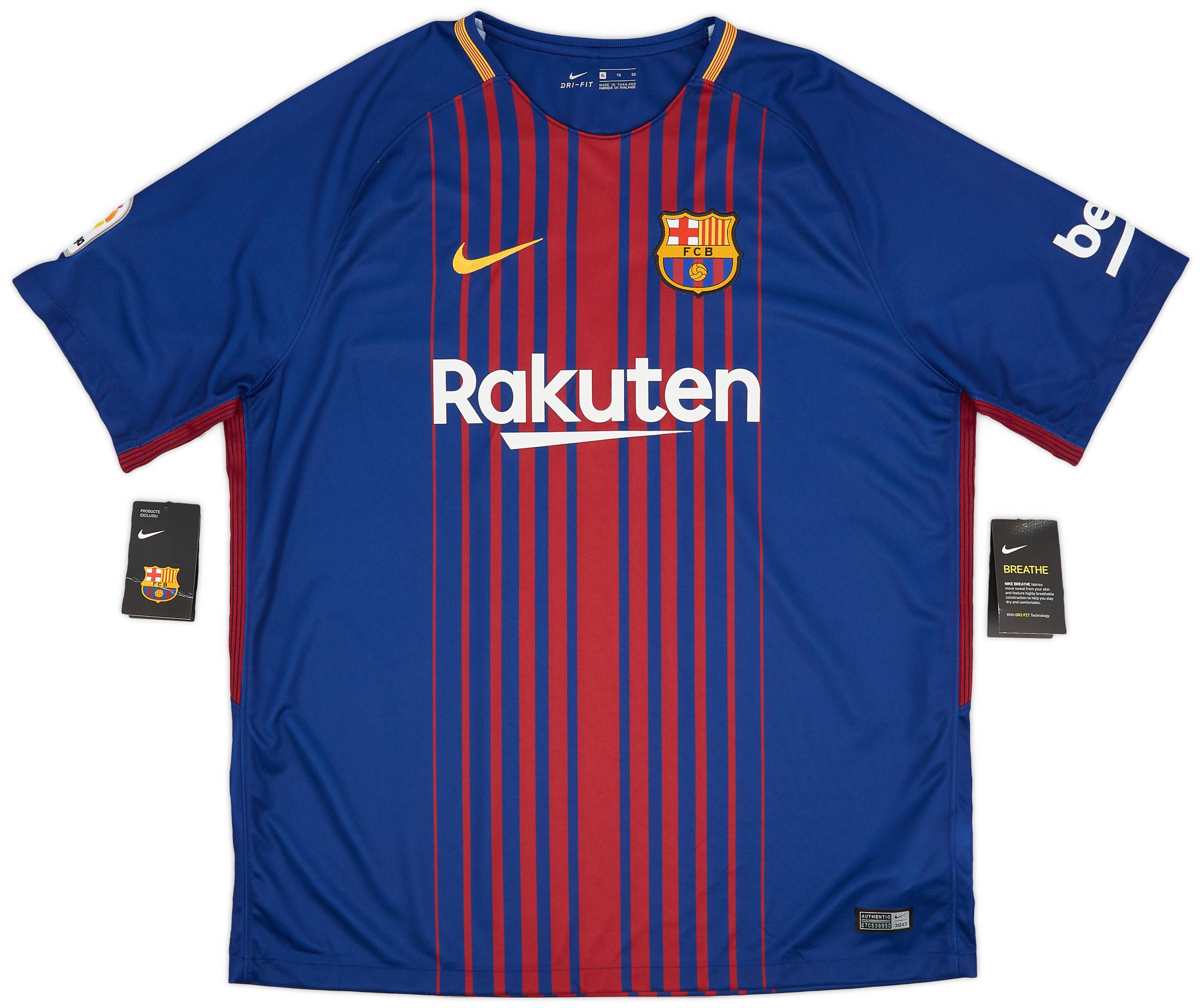 2017-18 Barcelona Home Shirt Neymar Jr #11 (XL)