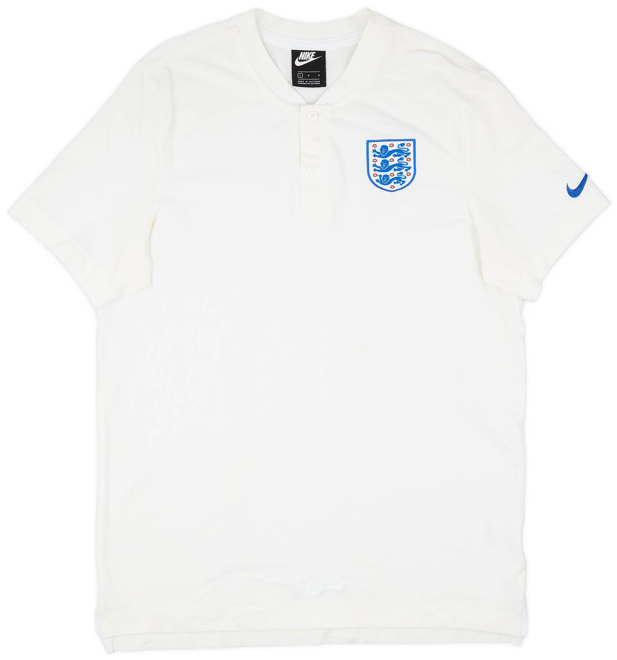2020-21 England Nike Polo Shirt - 9/10 - (L)