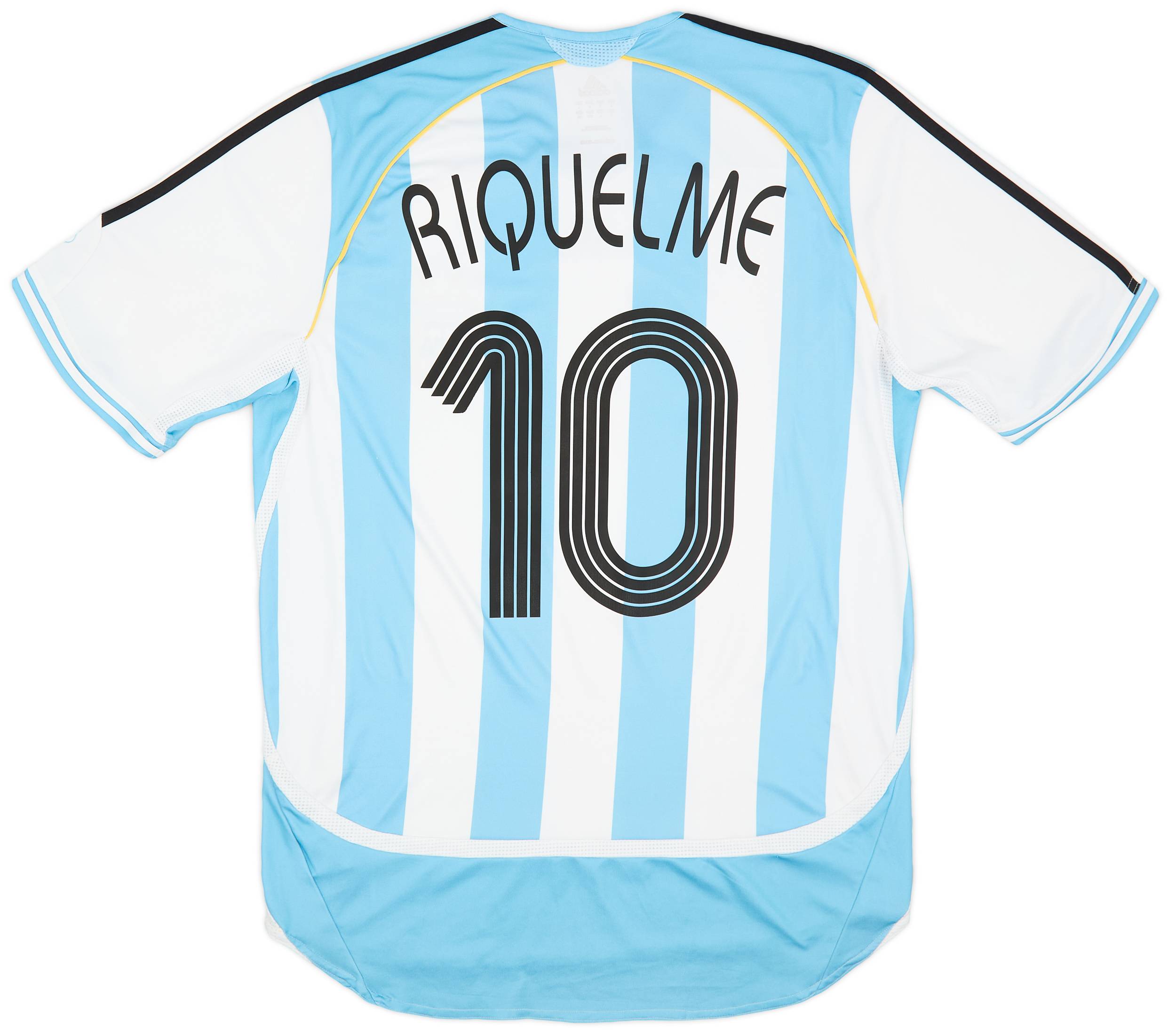 アルゼンチン代表 RIQUELME 10番 リケルメ ユニフォーム - メルカリ