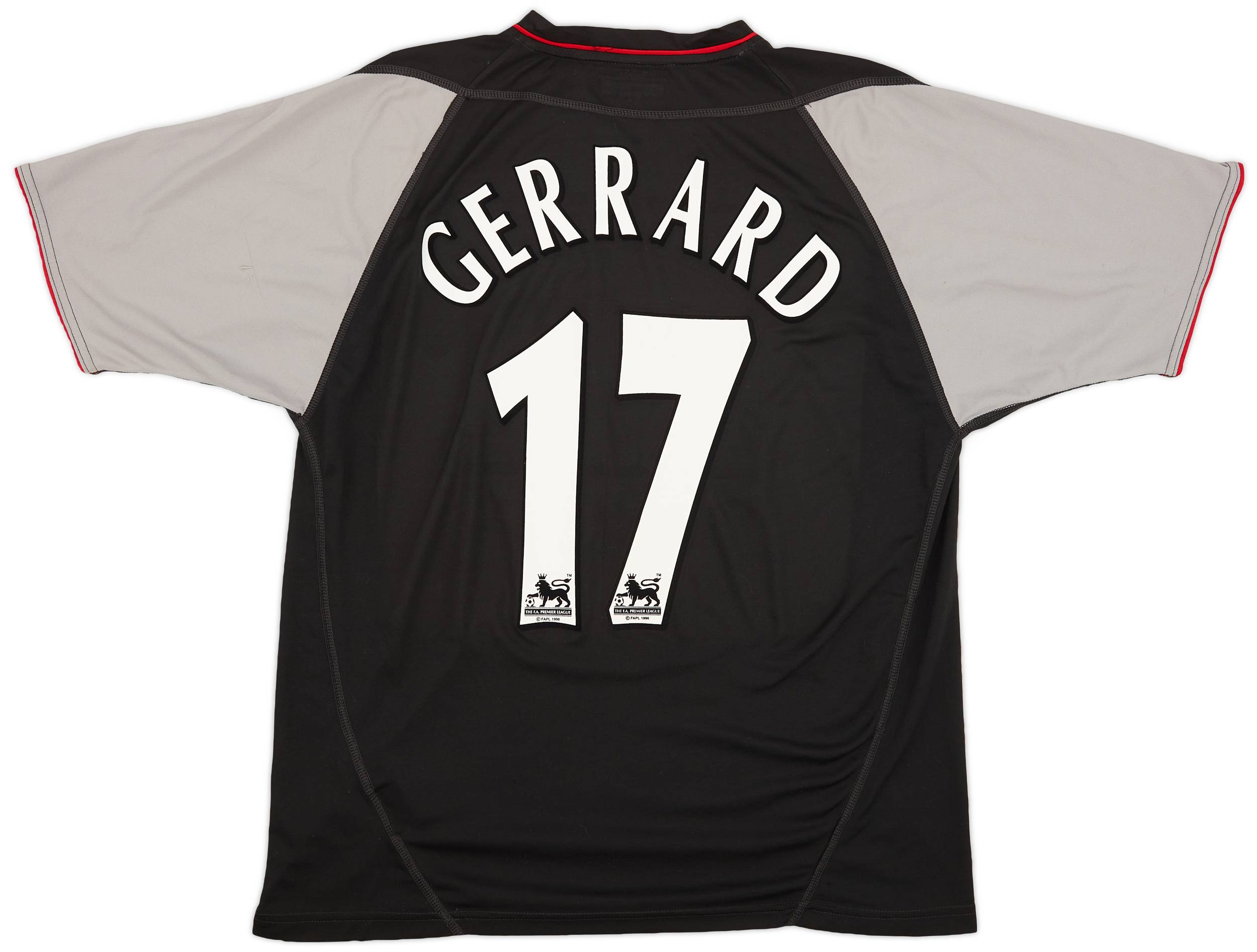 2002-04 Liverpool Away Shirt Gerrard #17 - 7/10 - (L)