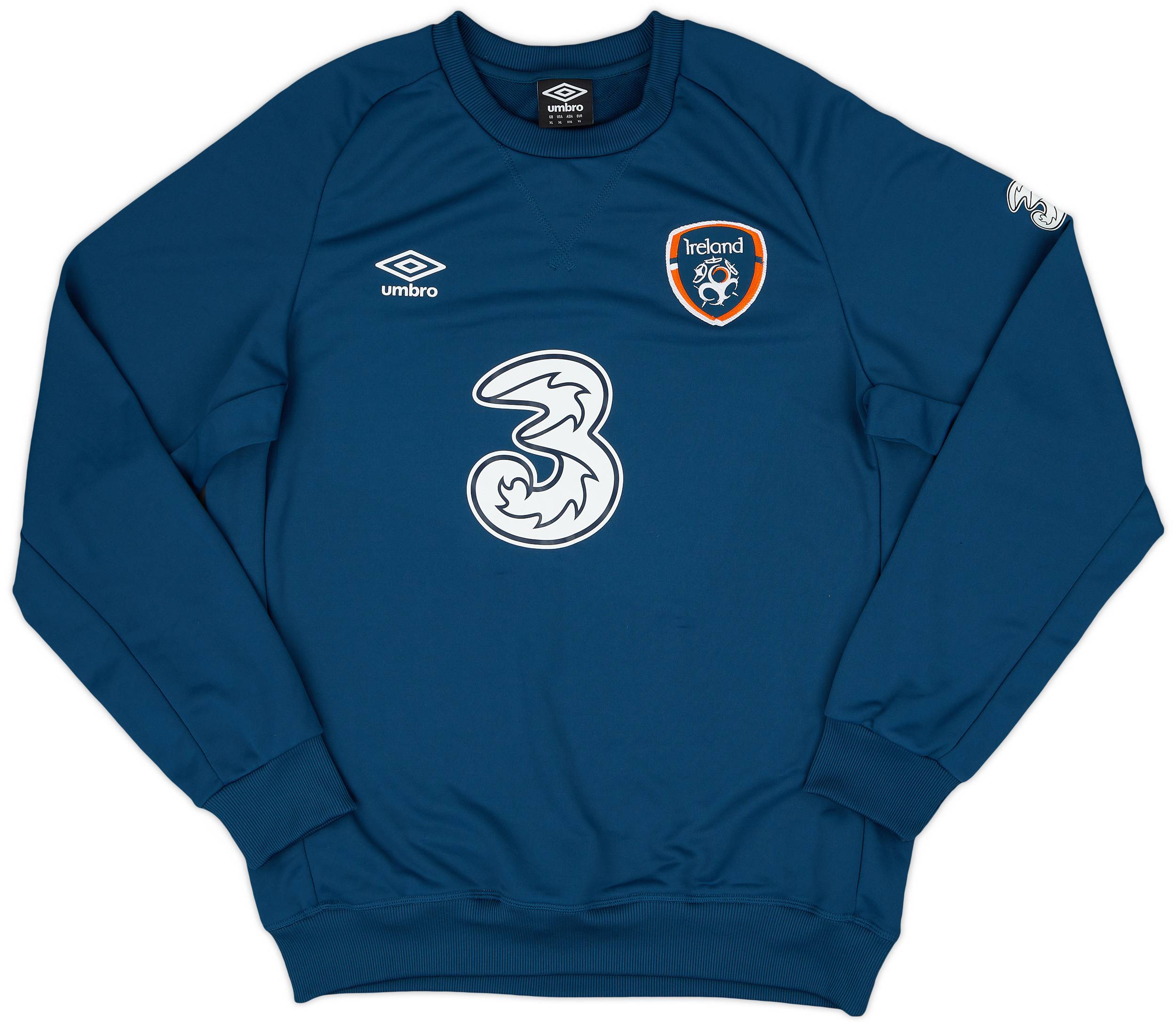 2014-15 Ireland Umbro Sweat Top - 9/10 - (XL)