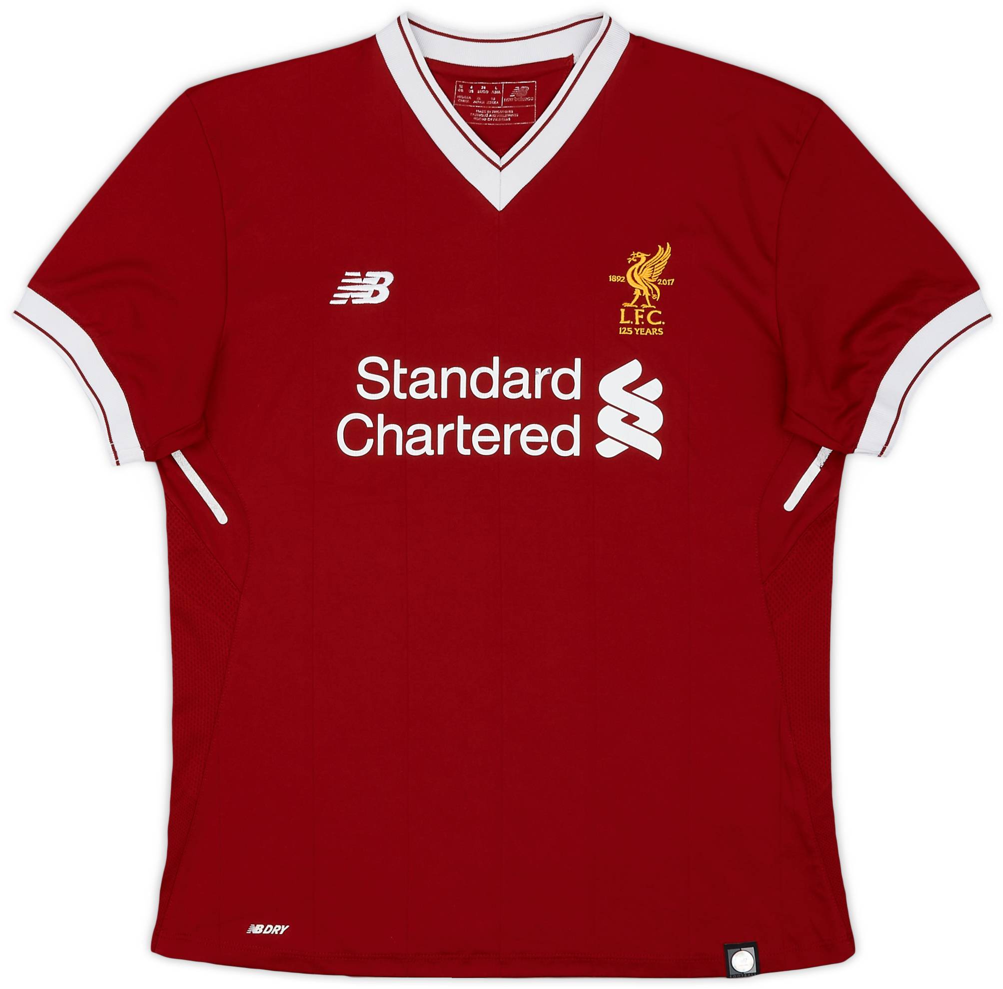 2017-18 Liverpool 125 Years Home Shirt - 6/10 - (Women's L)