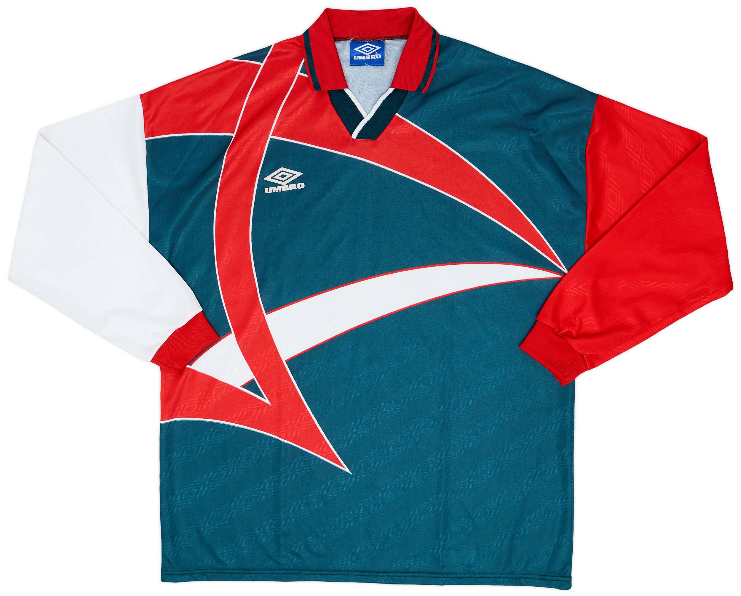 1990s Umbro Template L S Shirt 8 10 XL