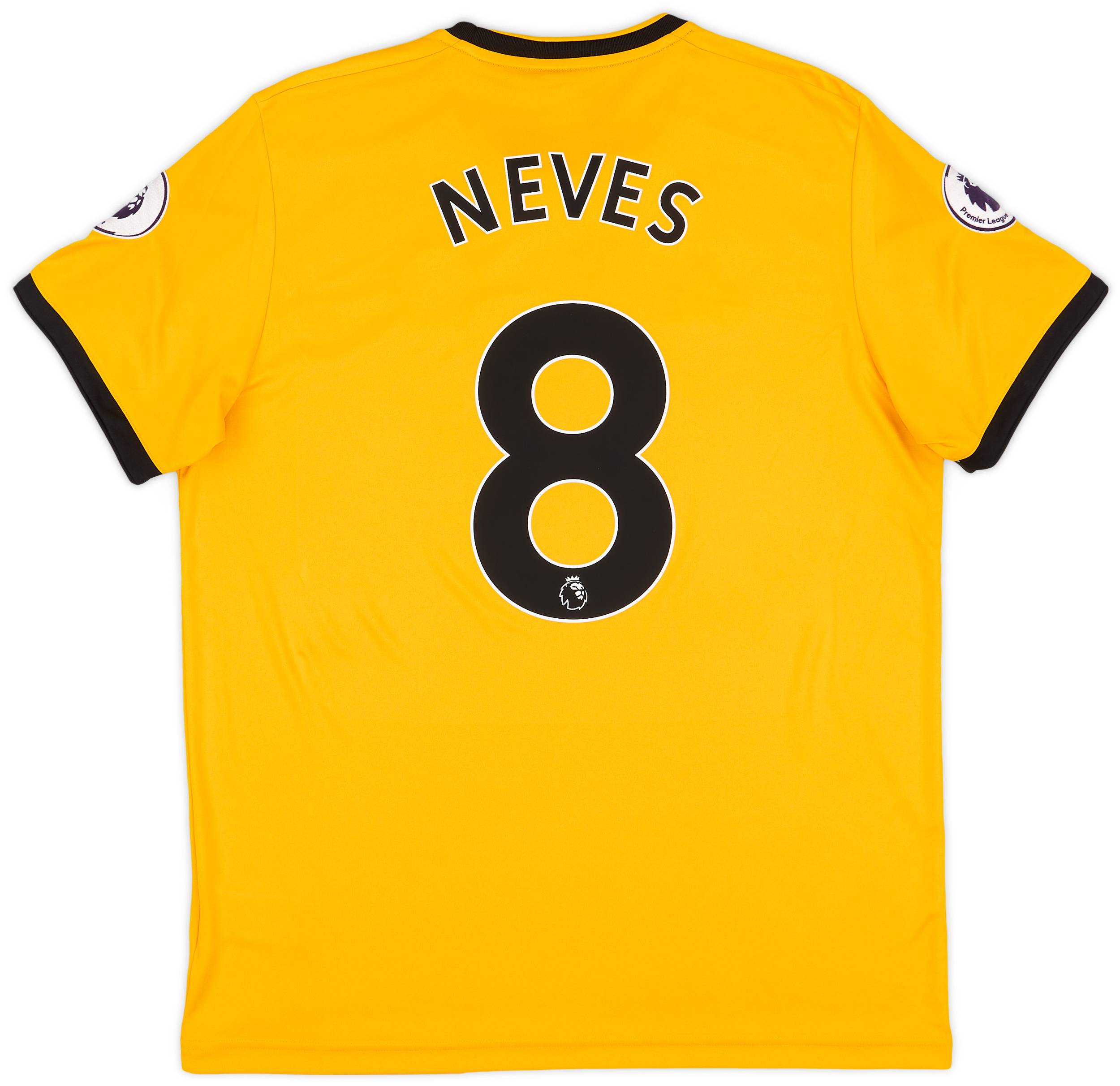 2018-19 Wolves Home Shirt Neves #8 - 8/10 - (L)