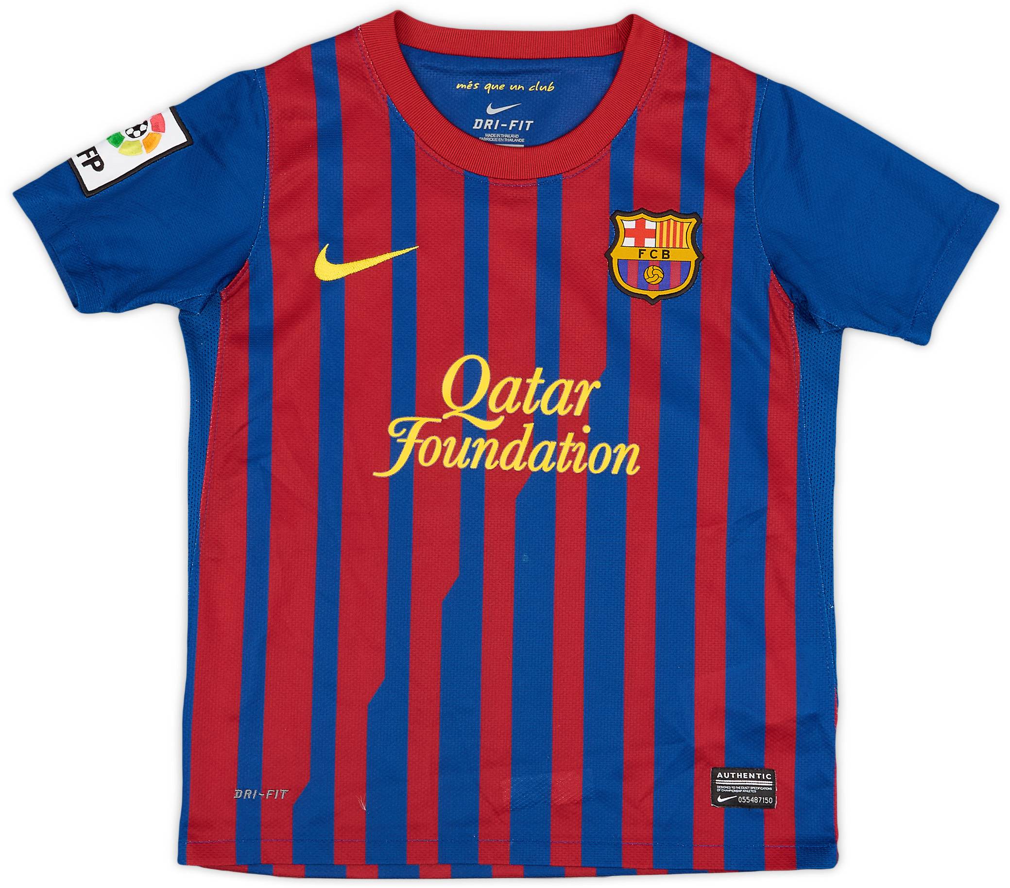 2011-12 Barcelona Home Shirt - 7/10 - (XS.Boys)