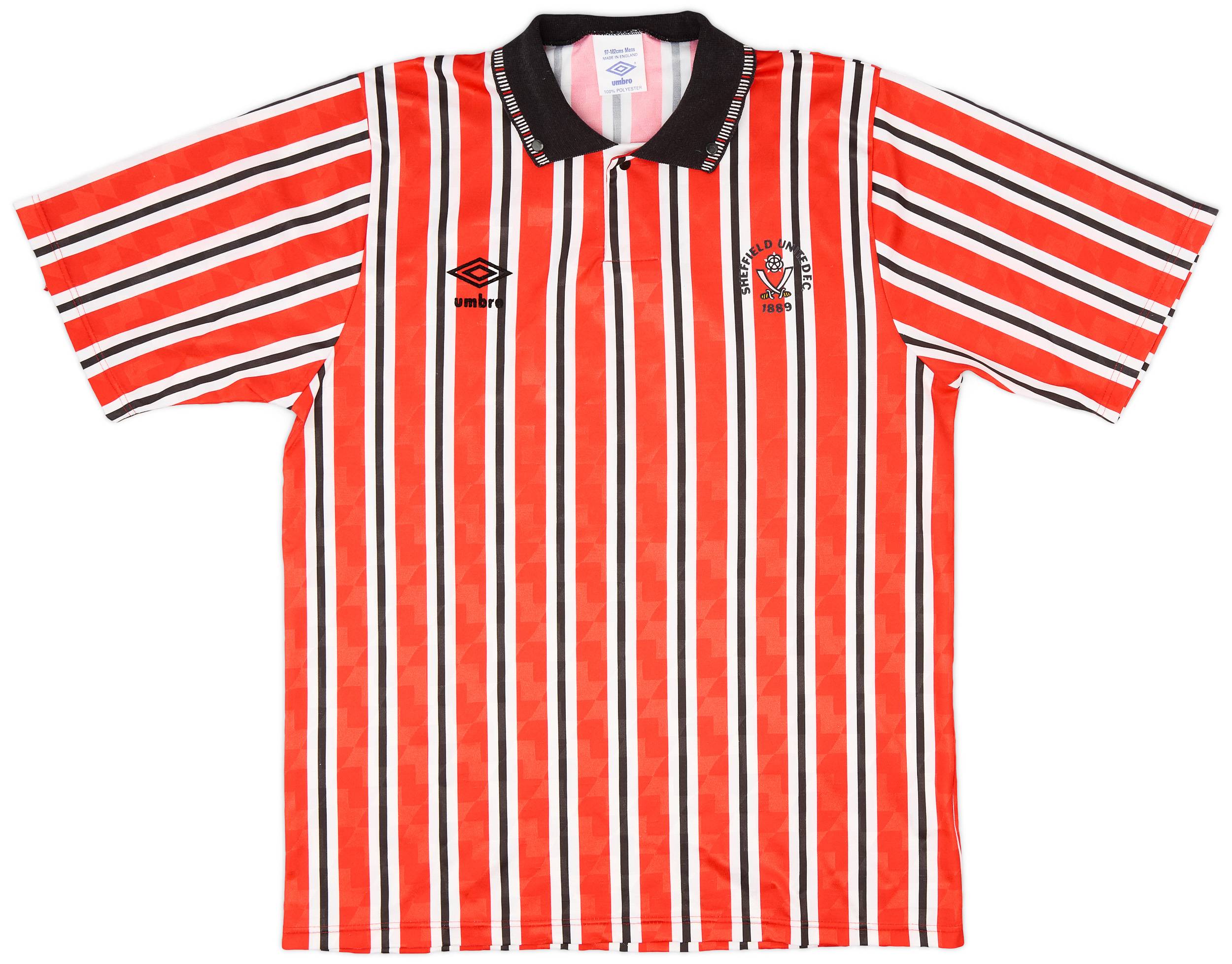 1990-92 Sheffield United Home Shirt - 10/10 - (M)