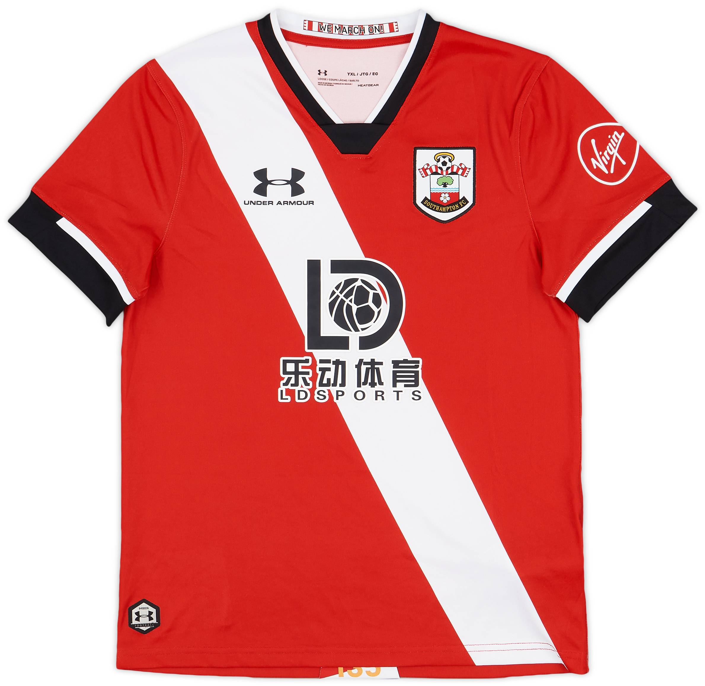 2020-21 Southampton Home Shirt - 8/10 - (XL.Boys)