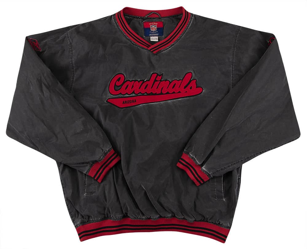 2000s Arizona Cardinals Reebok Gridiron Classic Pullover Jacket XXL