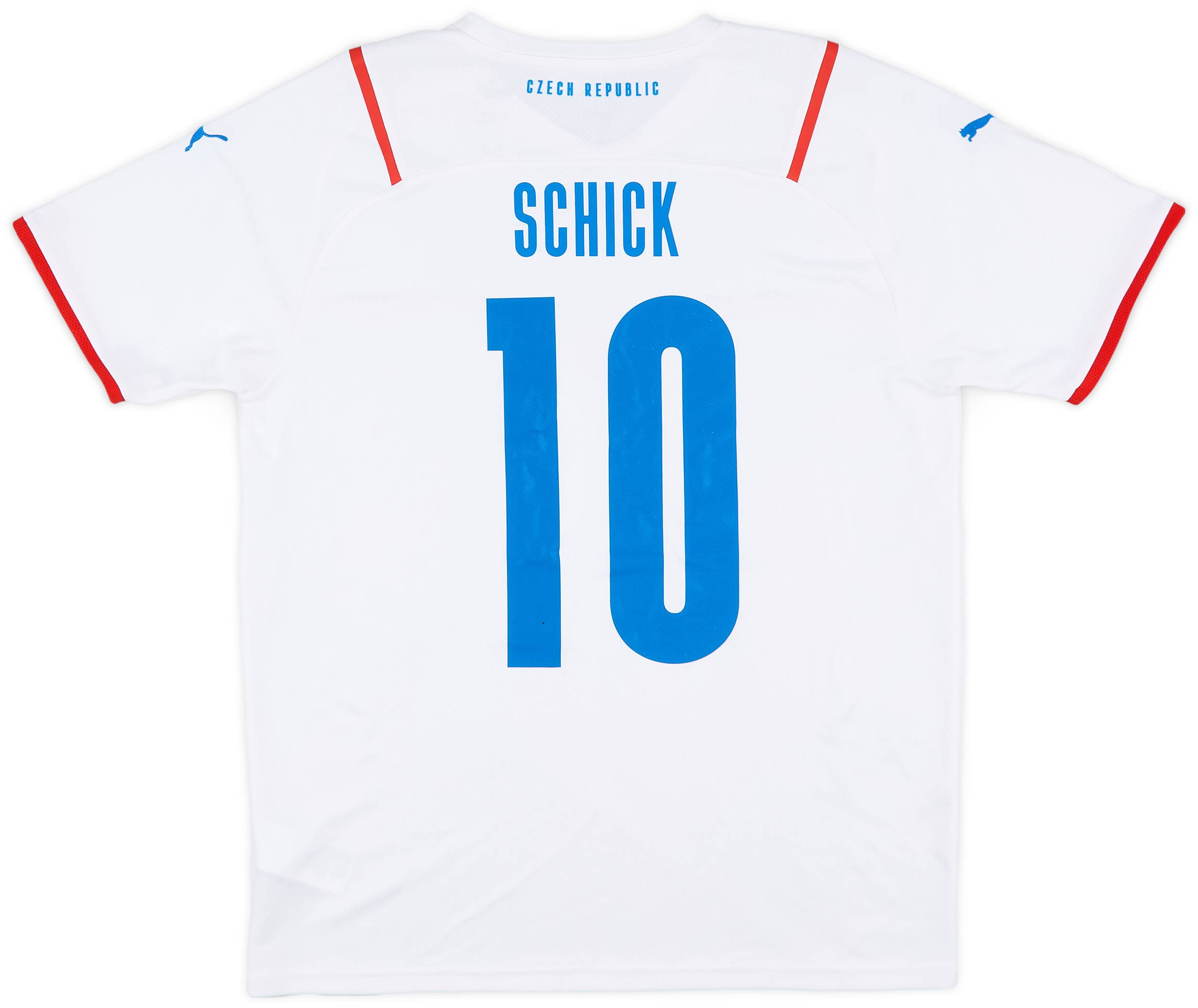2021-22 Czech Republic Away Shirt Schick #10 (L)