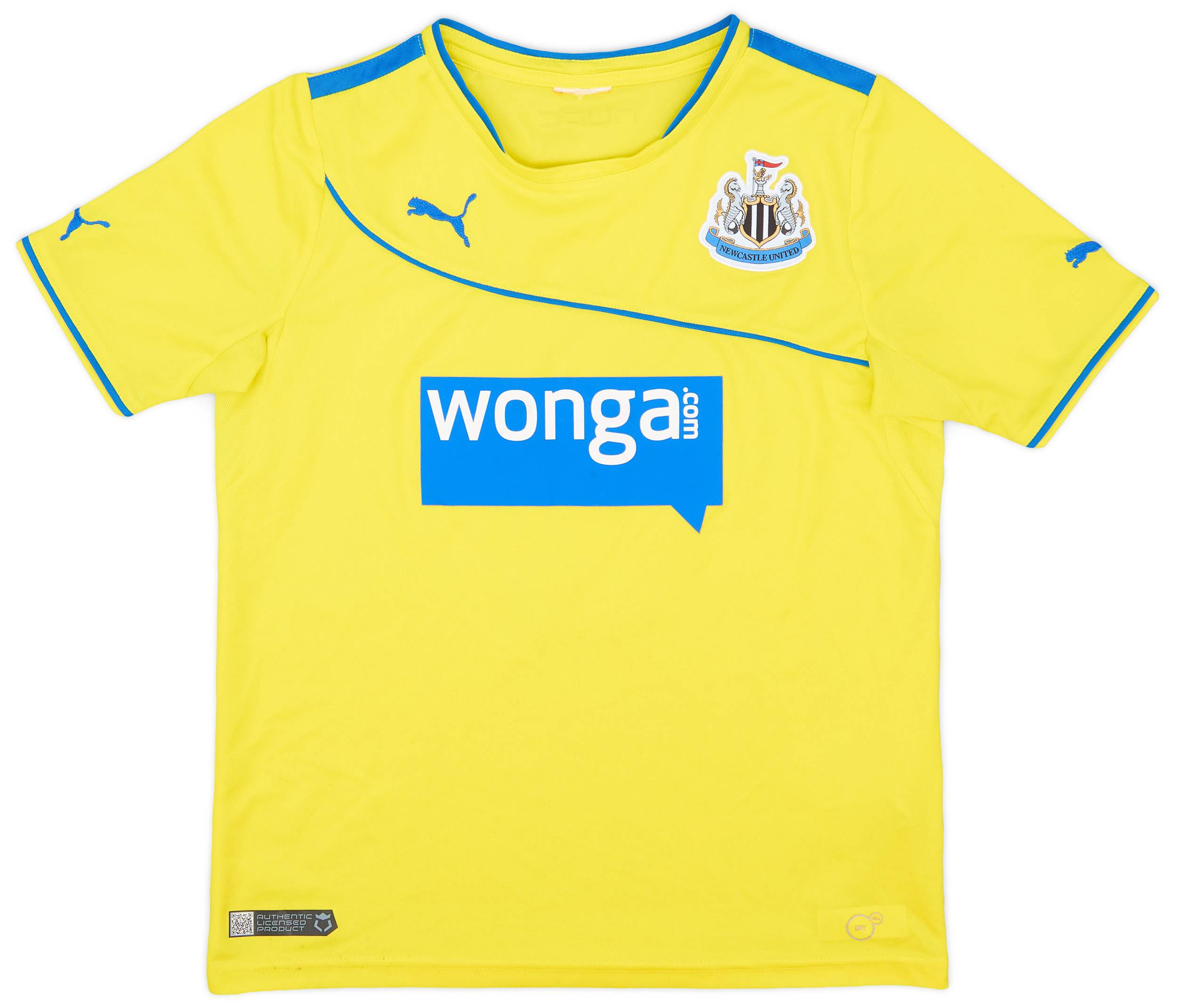 2013-14 Newcastle Third Shirt #8 - 8/10 - (L.Boys)