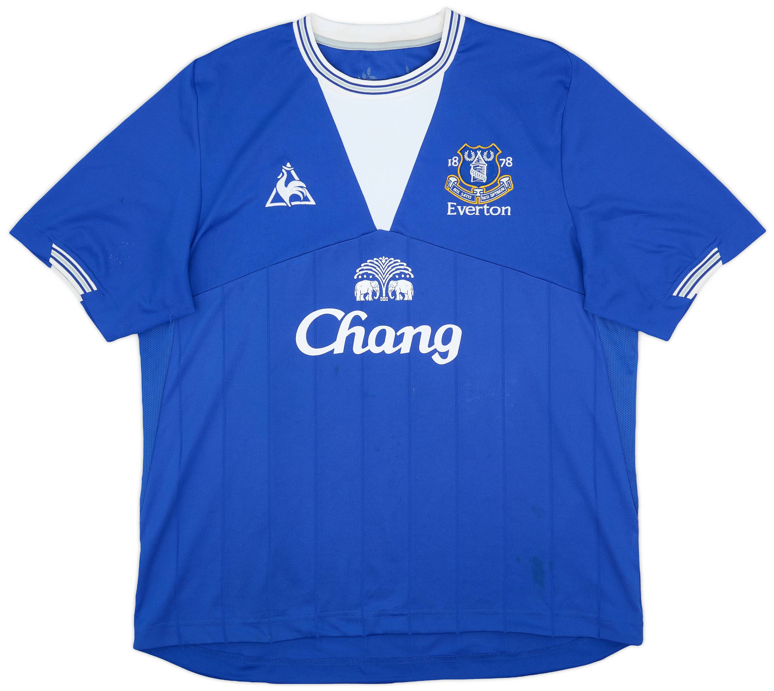 2009-10 Everton Home Shirt - 5/10 - (XL)
