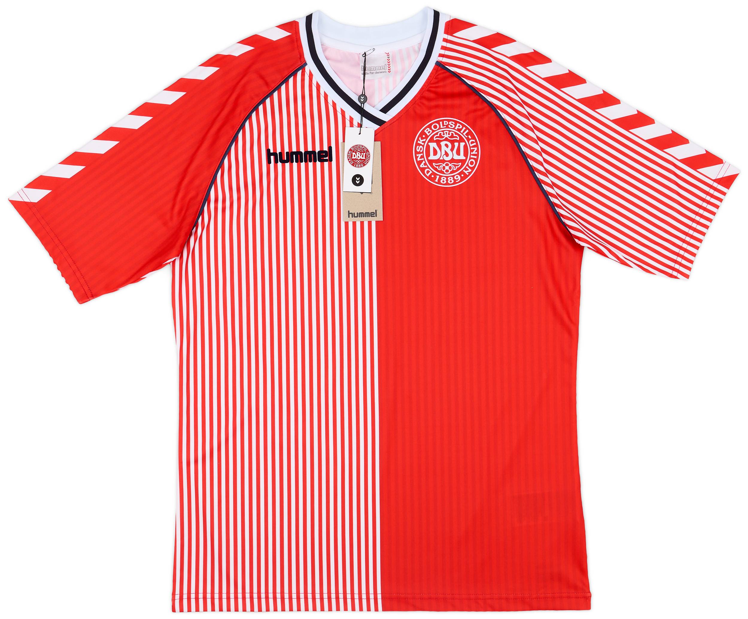 2023 Denmark Hummel 'DBU 86' Reissue Home Shirt