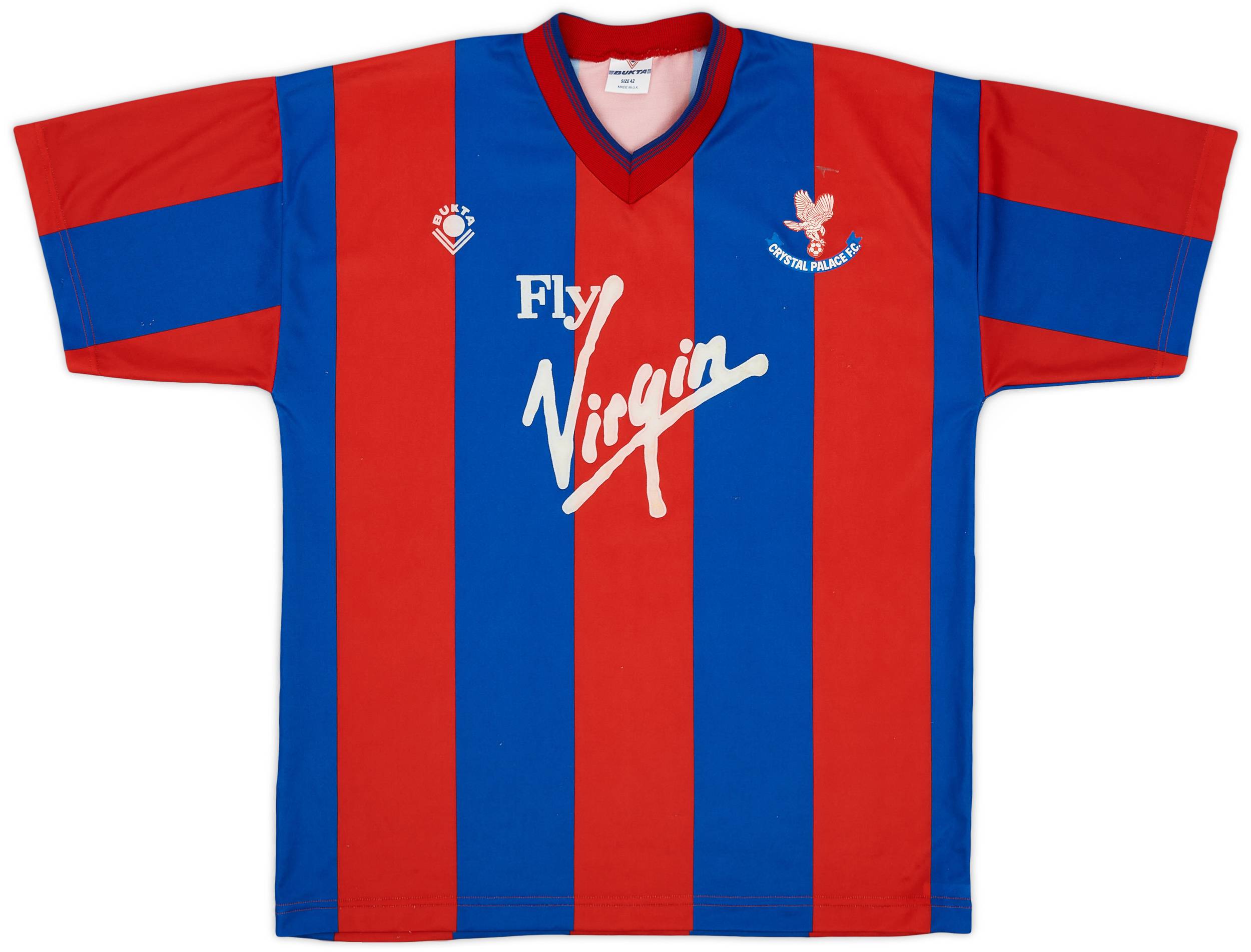 1988-90 Crystal Palace Home Shirt - 8/10 - (L)