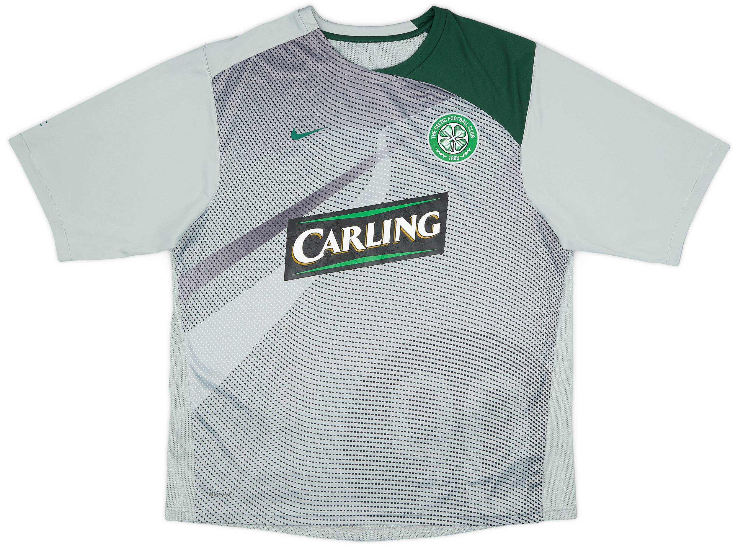 2008 09 Celtic Nike Training Shirt 6 10 L