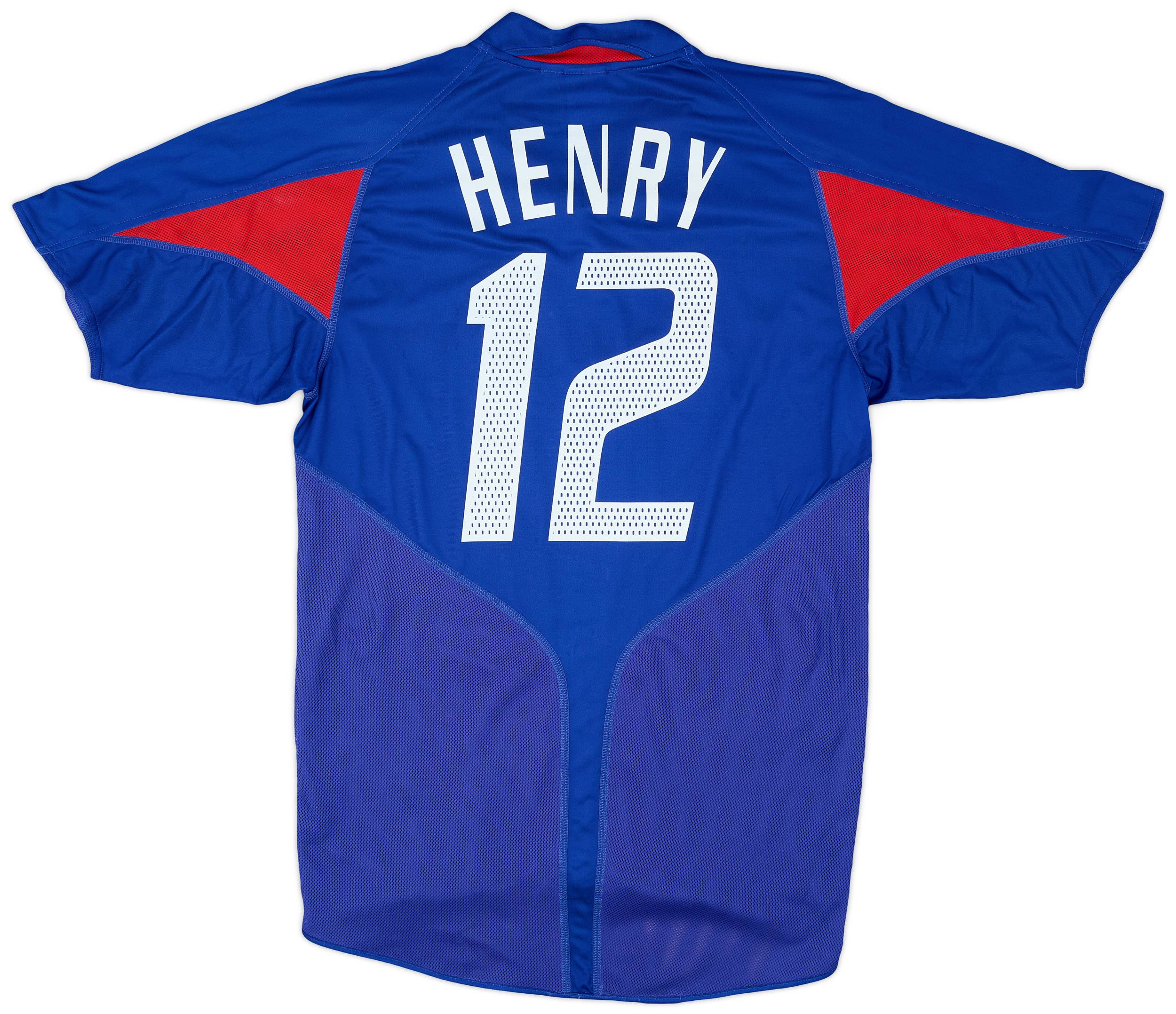 2004-06 France Home Shirt Henry #12 (S)