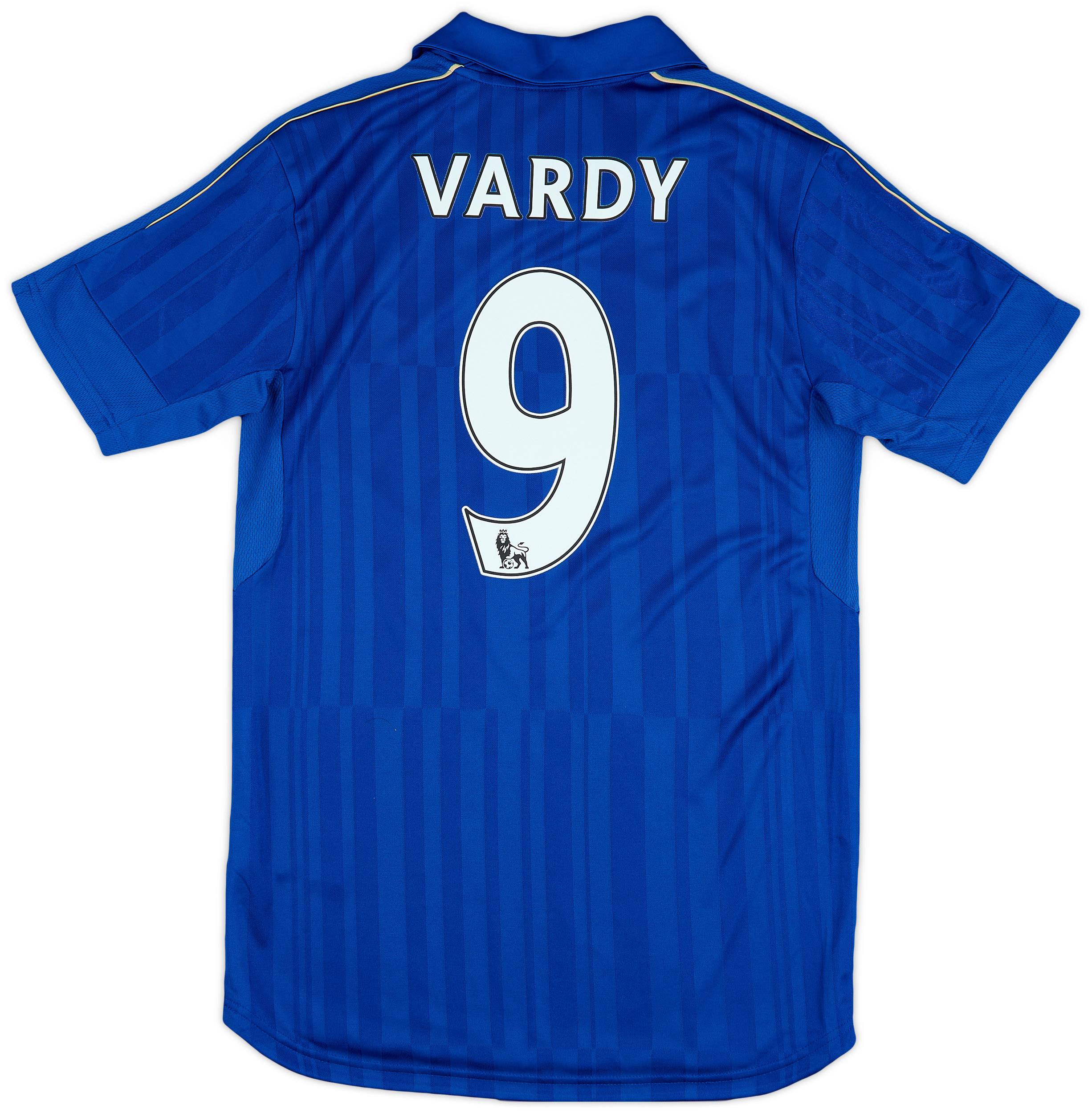 2016-17 Leicester Home Shirt Vardy #9 - 9/10 - (S)
