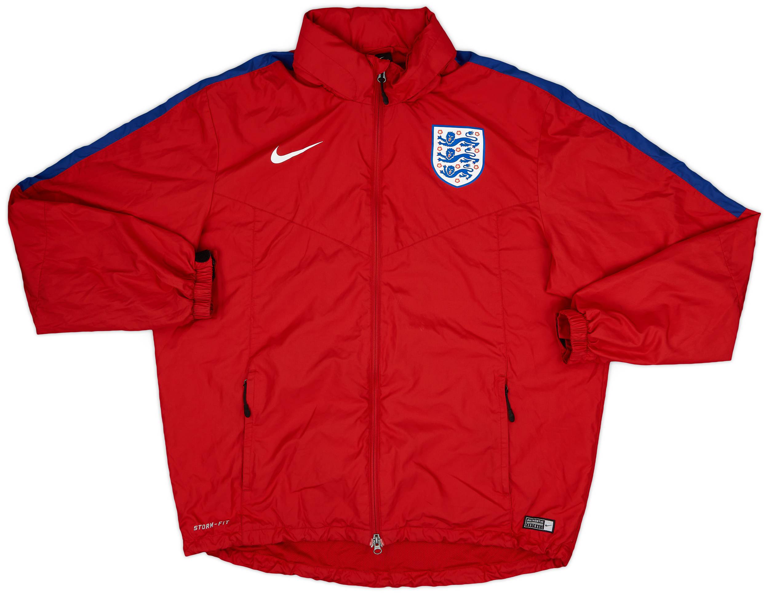 2016-17 England Nike Hooded Rain Jacket - 9/10 - (XL)