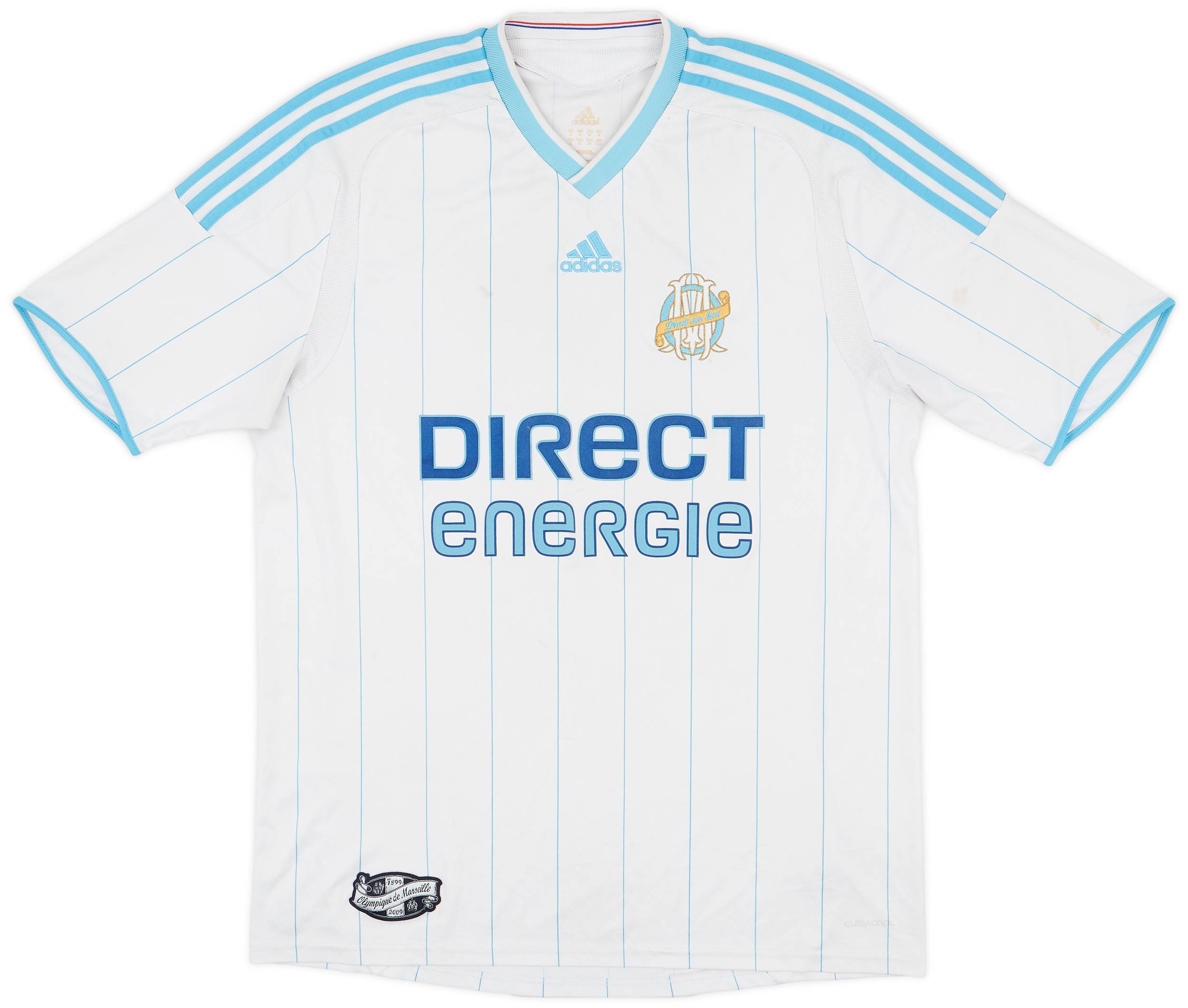 2009-10 Olympique Marseille Home Shirt - 5/10 - (XL)