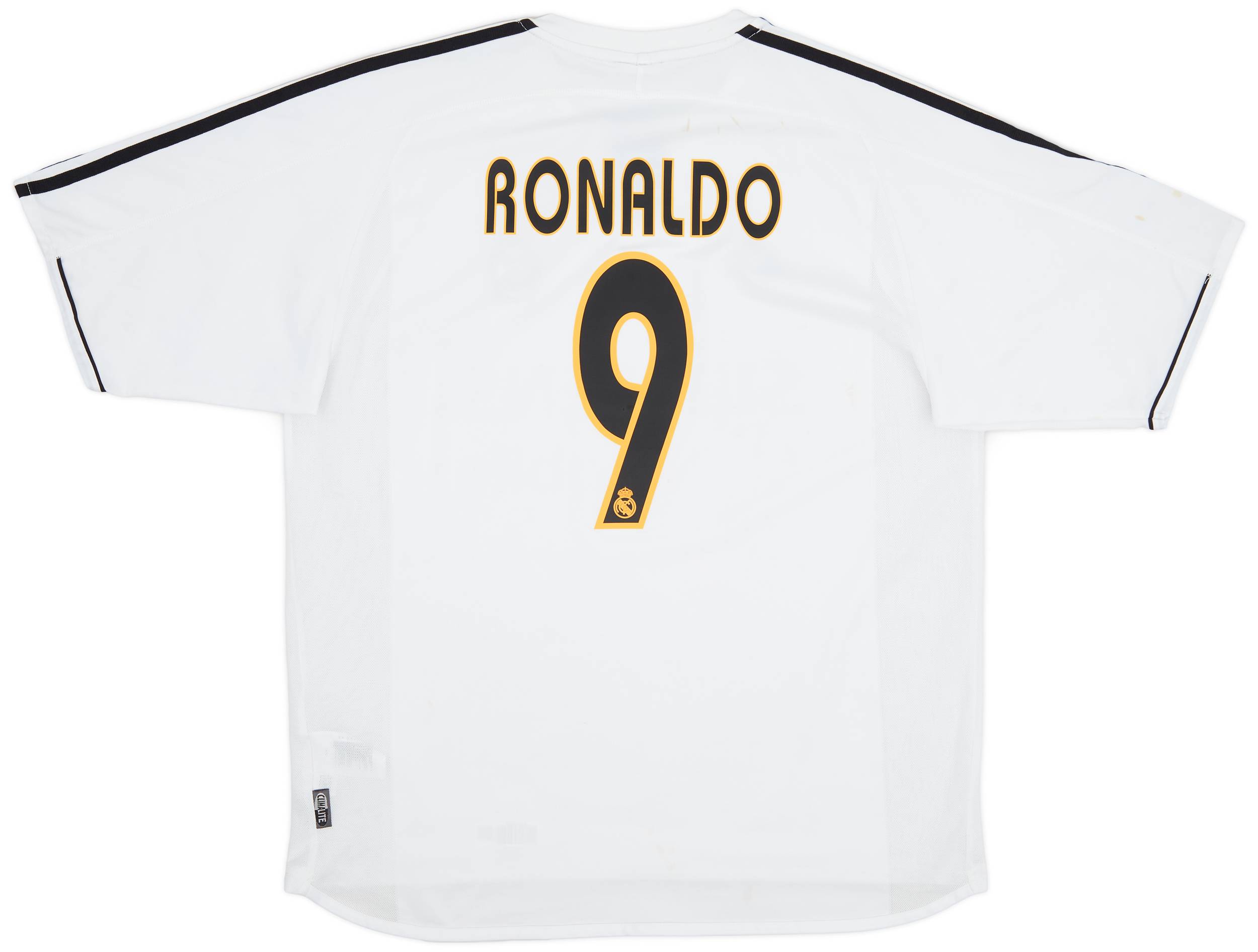 2003-04 Real Madrid Home Shirt Ronaldo #9 - 5/10 - (L)