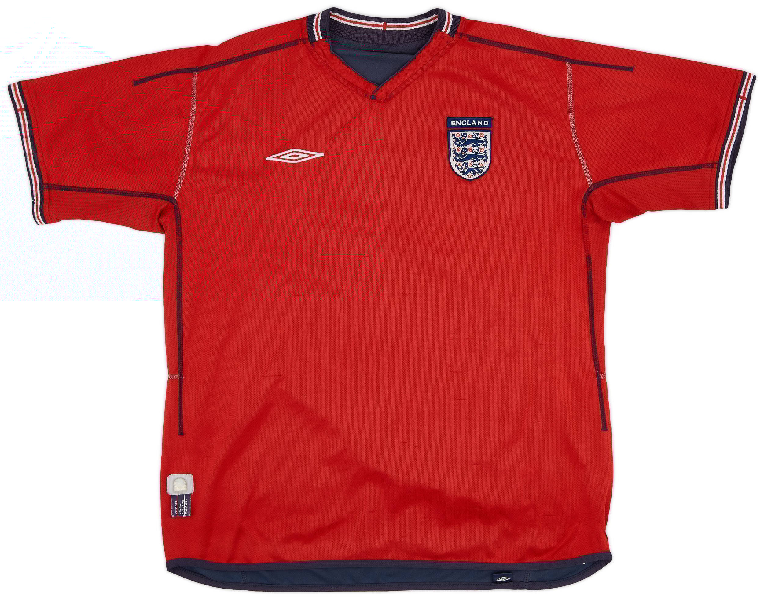 2002-04 England Away Shirt - 4/10 - (XL)