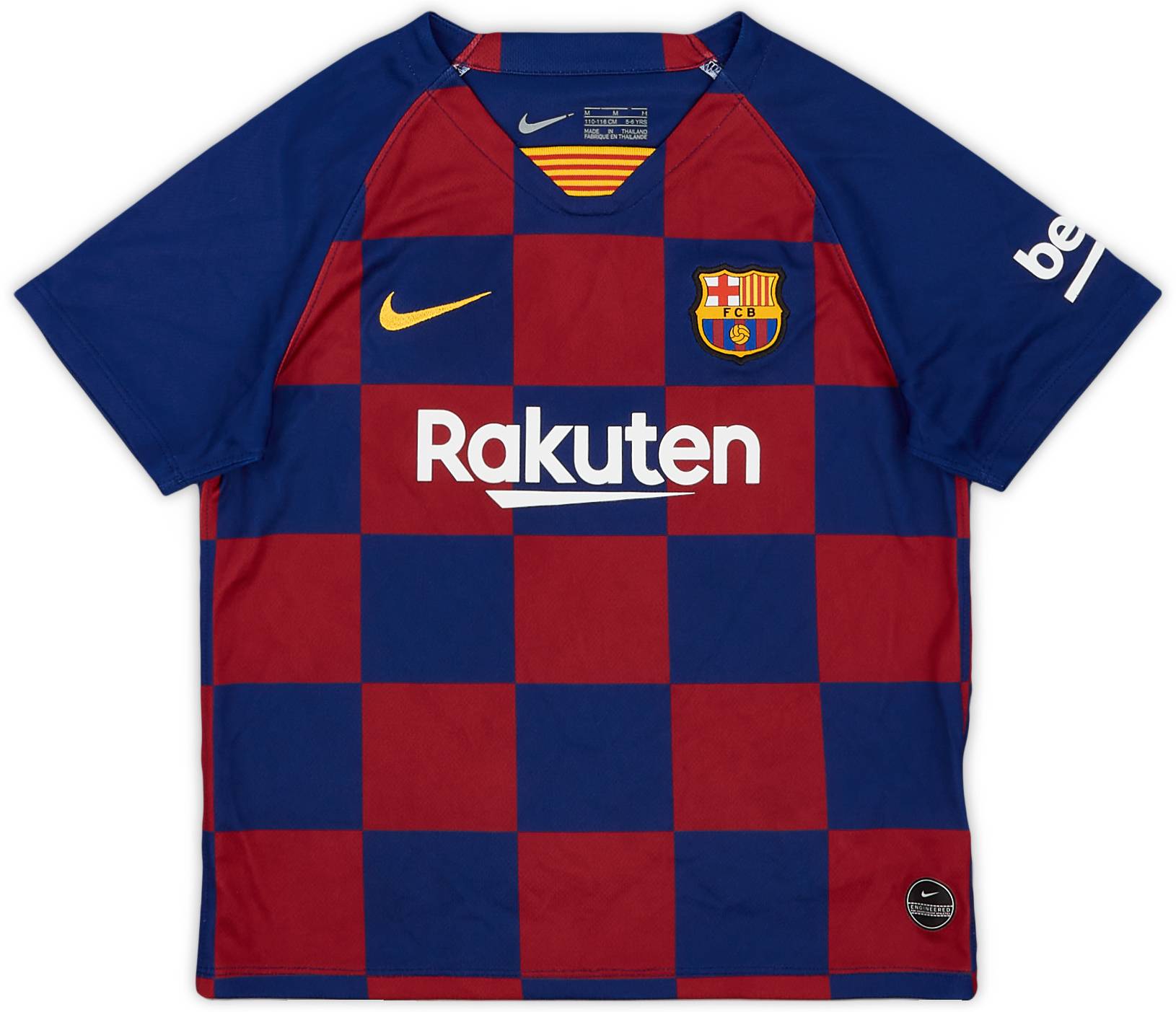 2019-20 Barcelona Home Shirt - 9/10 - (5-6 Years)