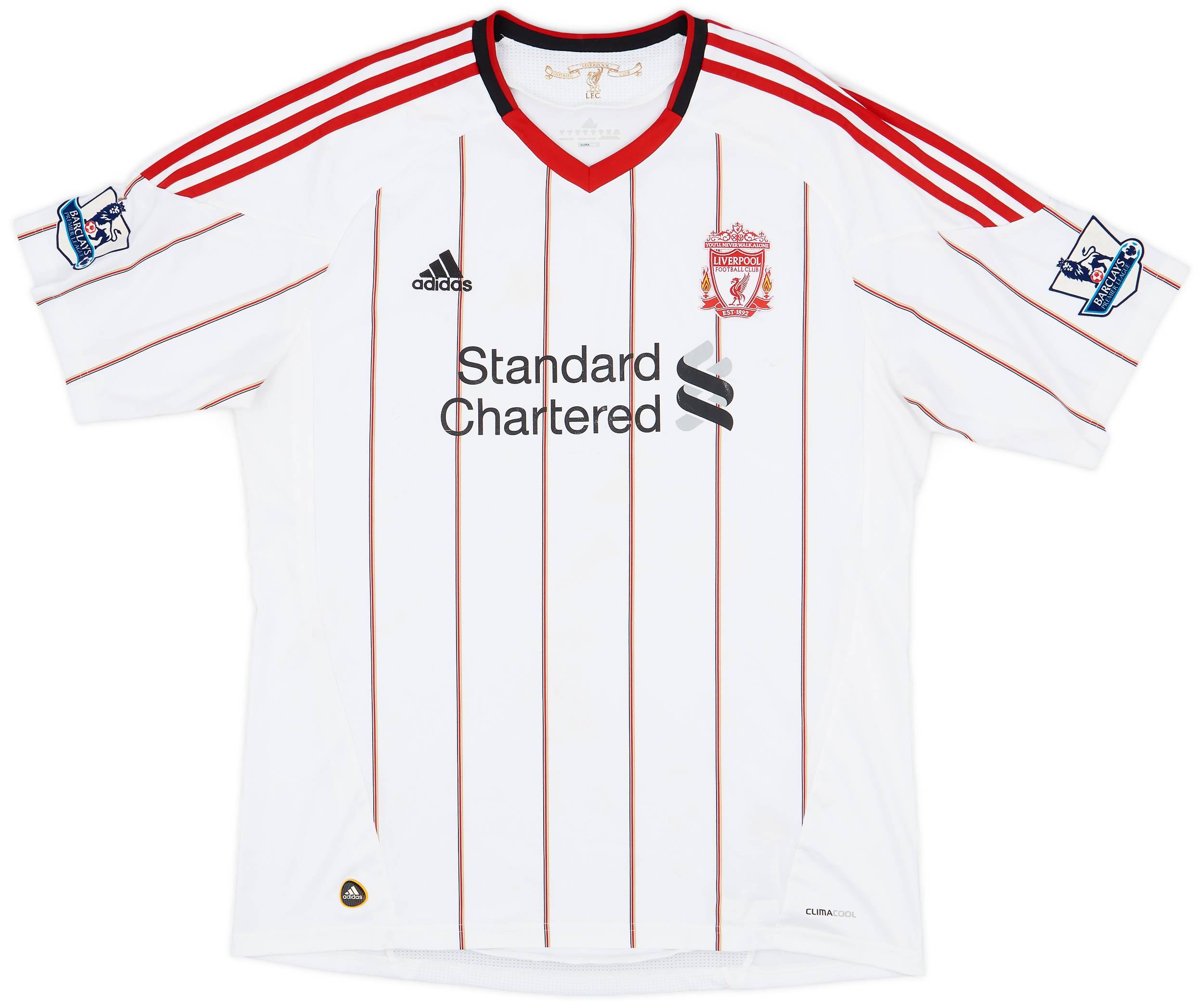 2010-11 Liverpool Away Shirt - 5/10 - (XL)