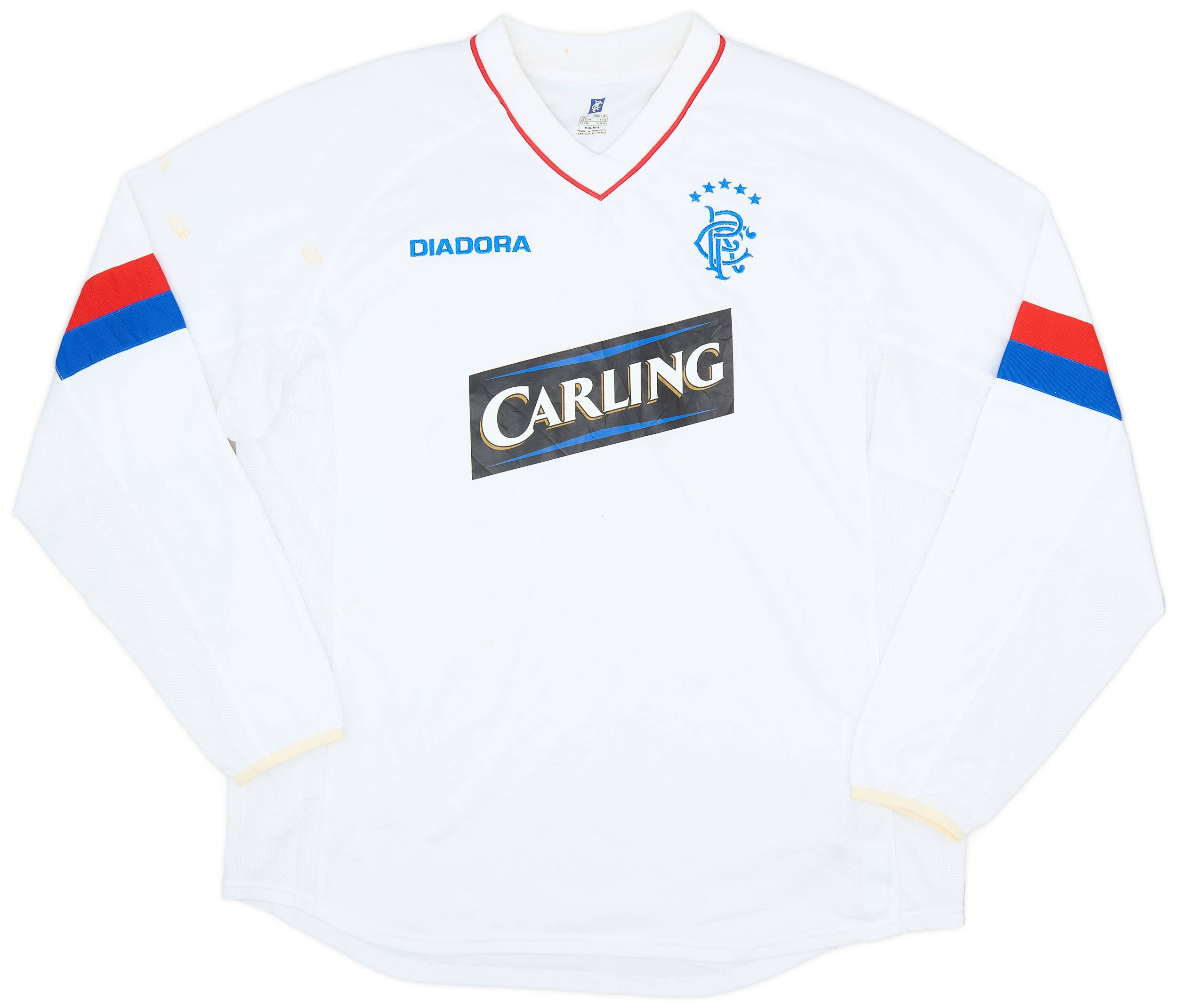 2003-04 Rangers Third L/S Shirt - 6/10 - (L)
