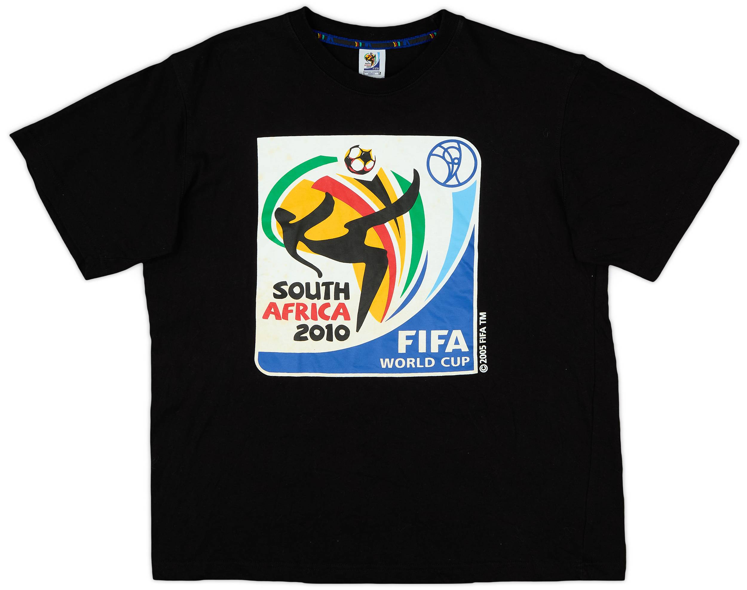2010 South Africa FIFA World Cup Cotton Tee - 6/10 - (M)