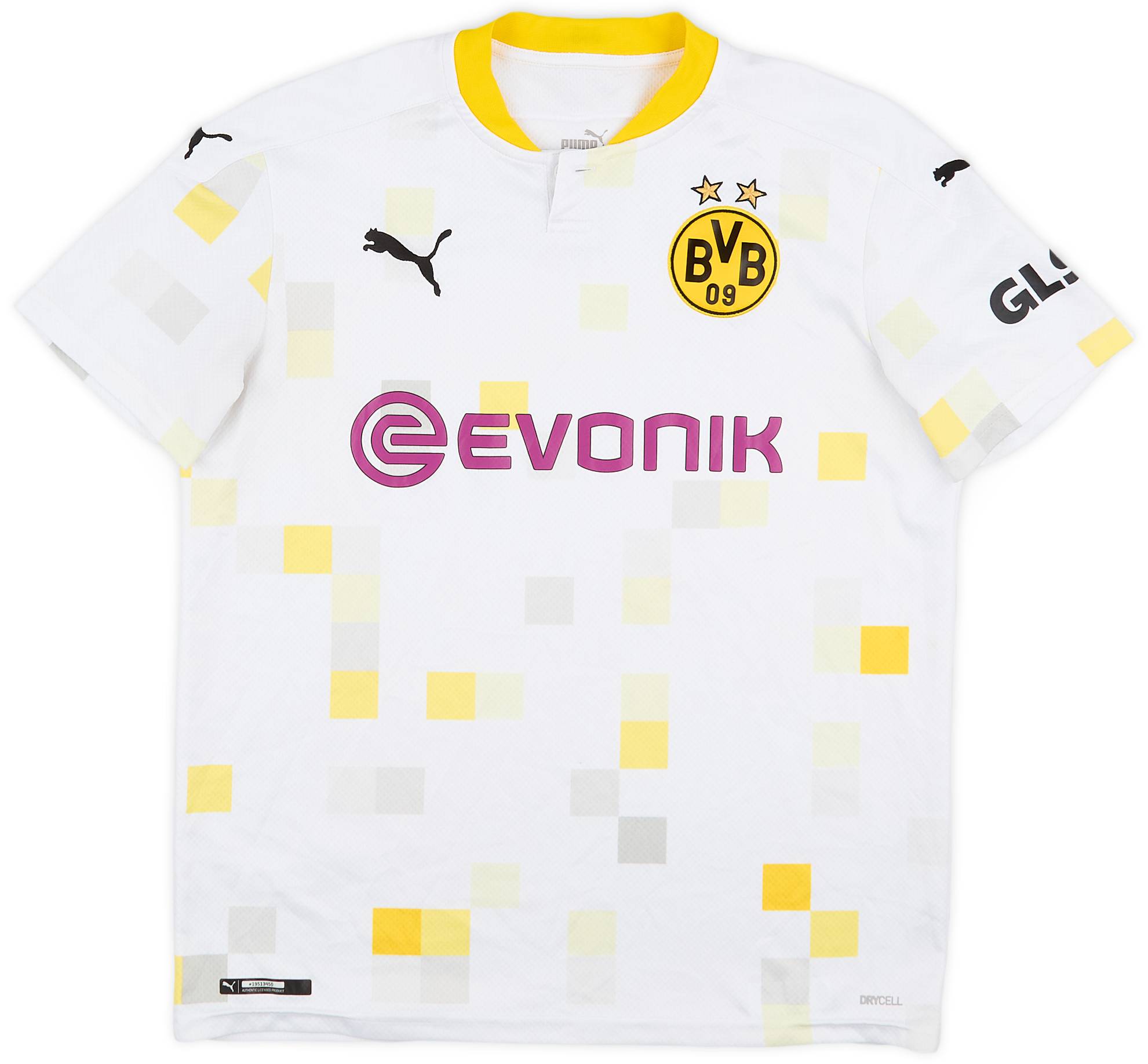 2020-21 Borussia Dortmund Away Cup Shirt - 7/10 - (XL.Boys)