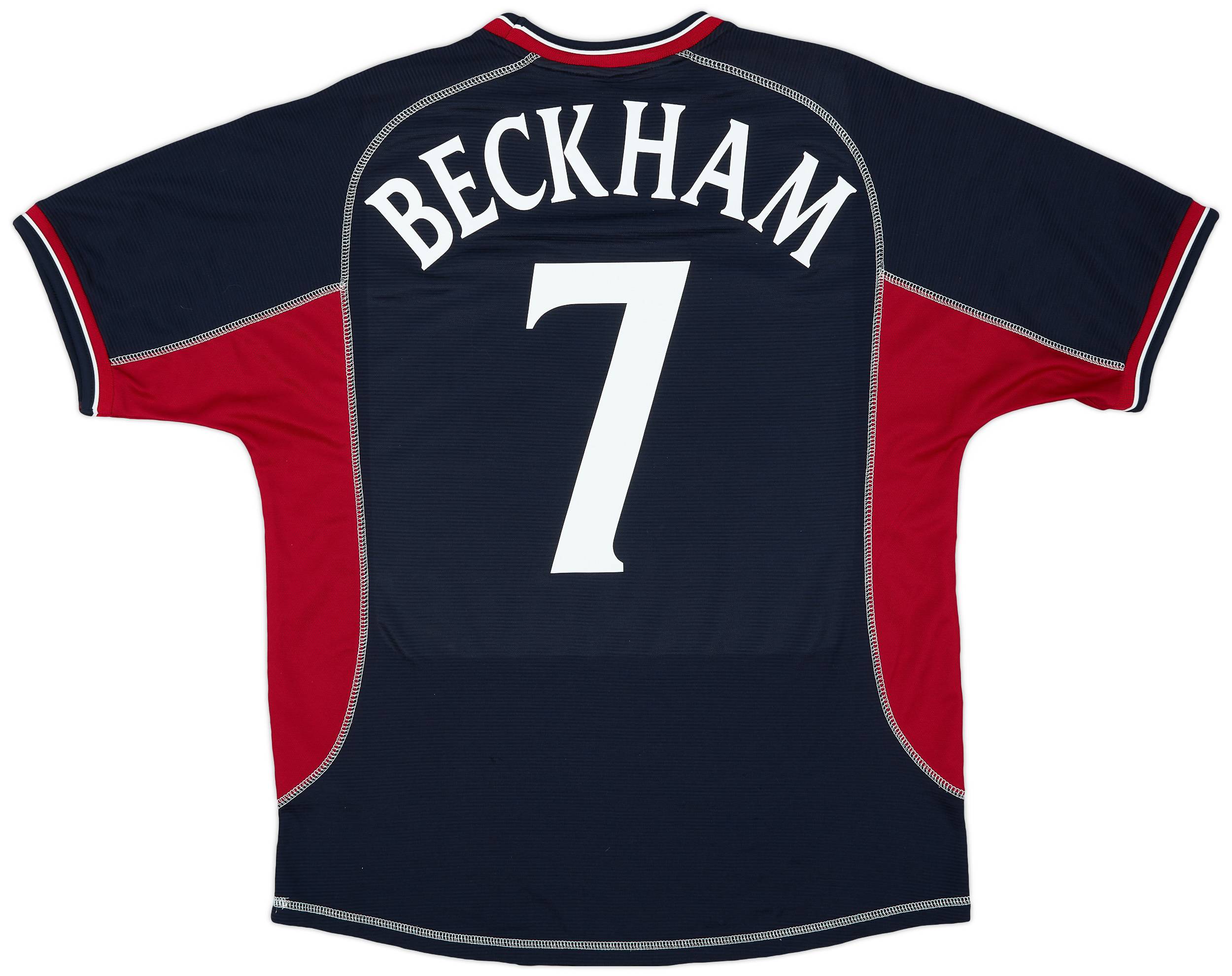 2000-01 Manchester United Third Shirt Beckham #7 - 9/10 - (L)