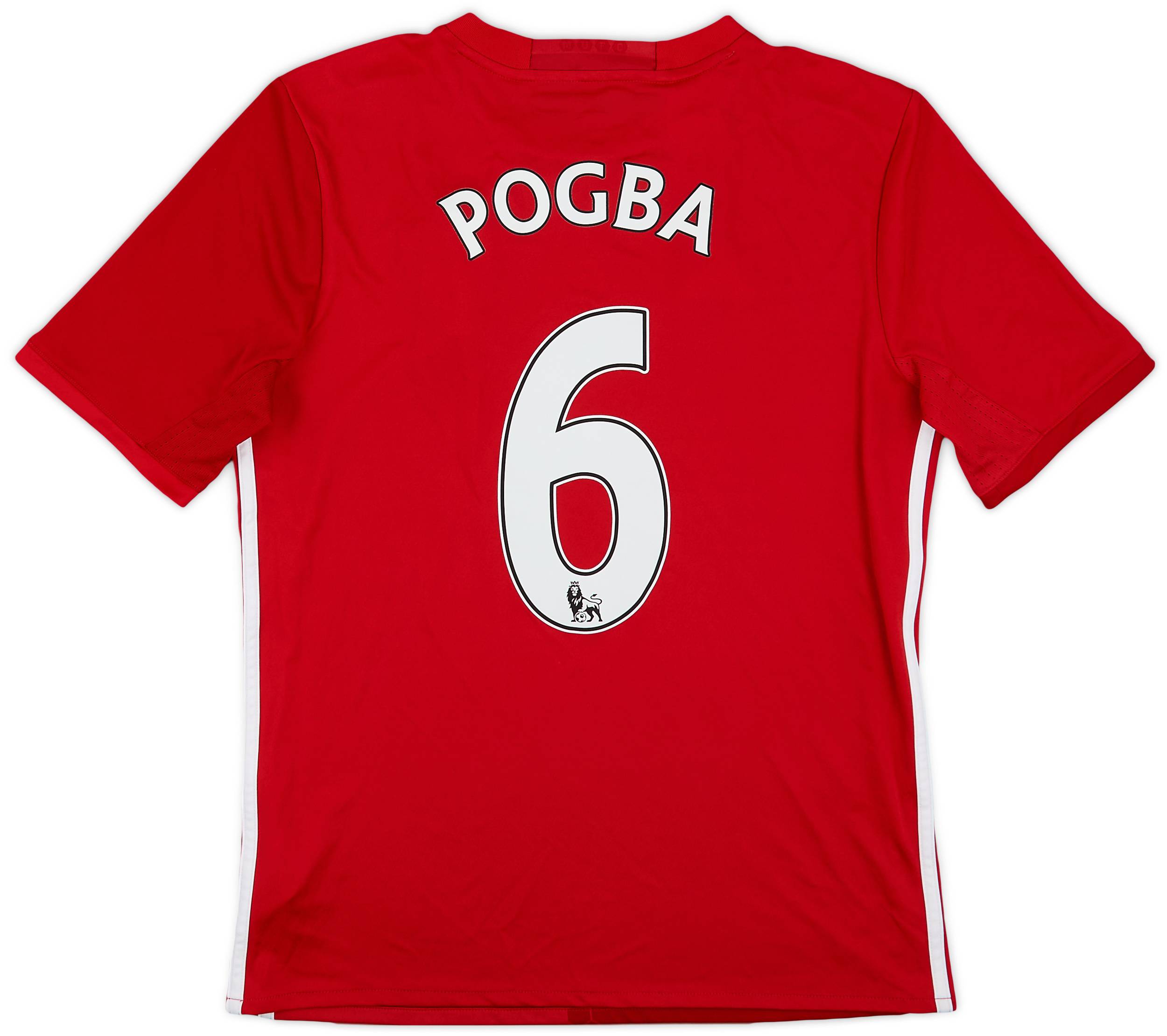 2016-17 Manchester United Home Shirt Pogba #6 - 8/10 - (XL.Boys)