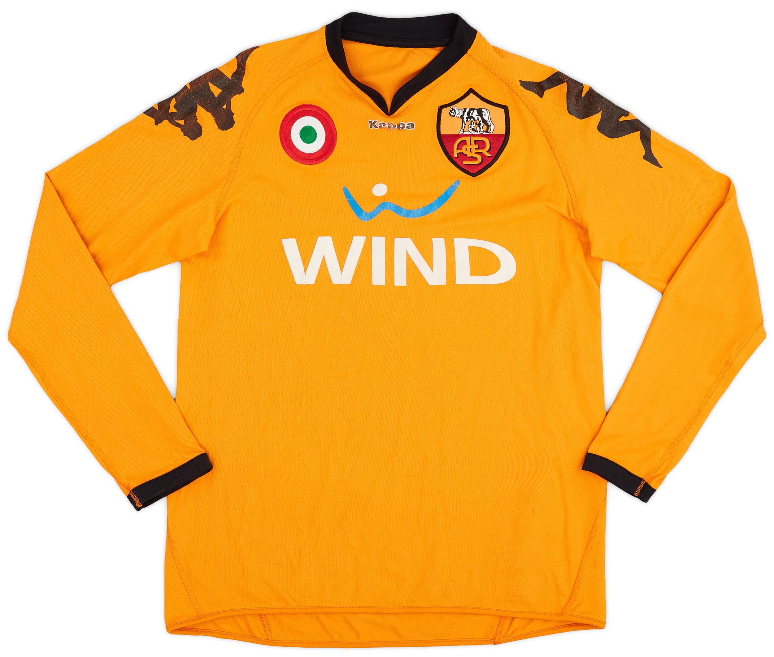 2007-08 Roma Orange GK Shirt - 5/10 - (XL)