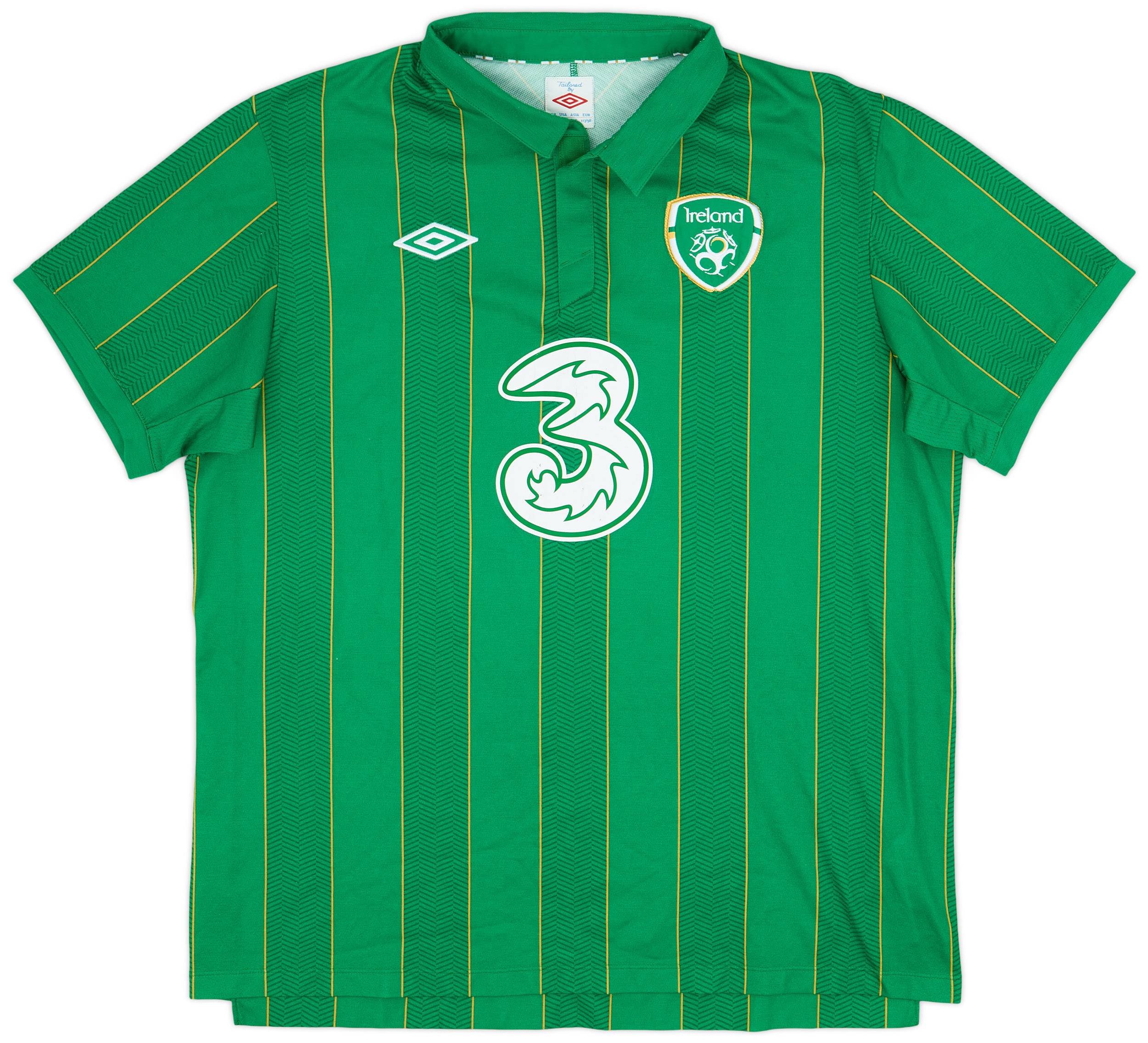 2011-12 Ireland Home Shirt - 7/10 - (XL)