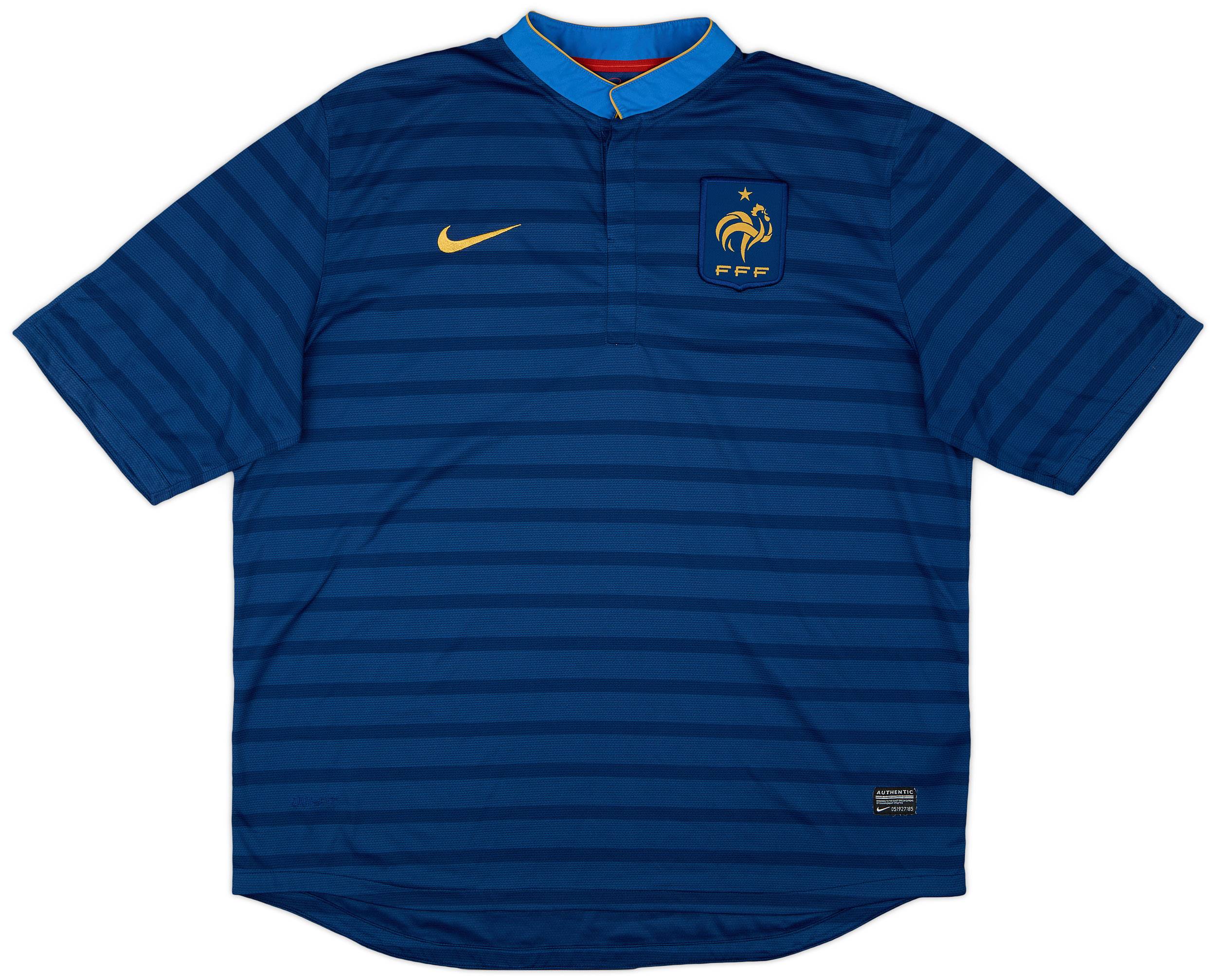 2012-13 France Home Shirt - 7/10 - (XXL)