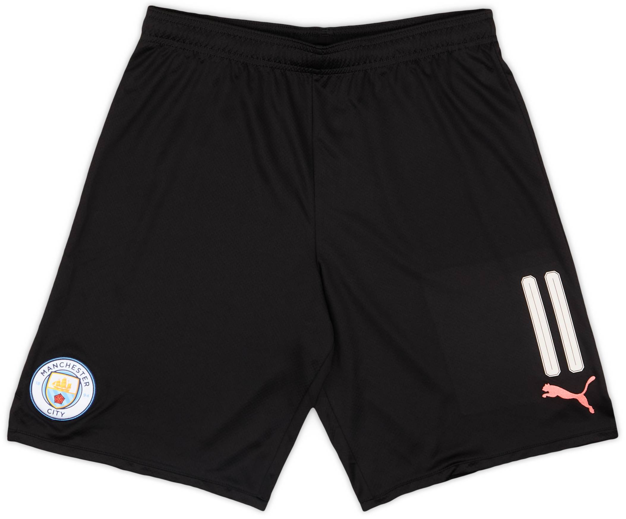 2019-20 Manchester City Away Shorts #11 - As New - (M)