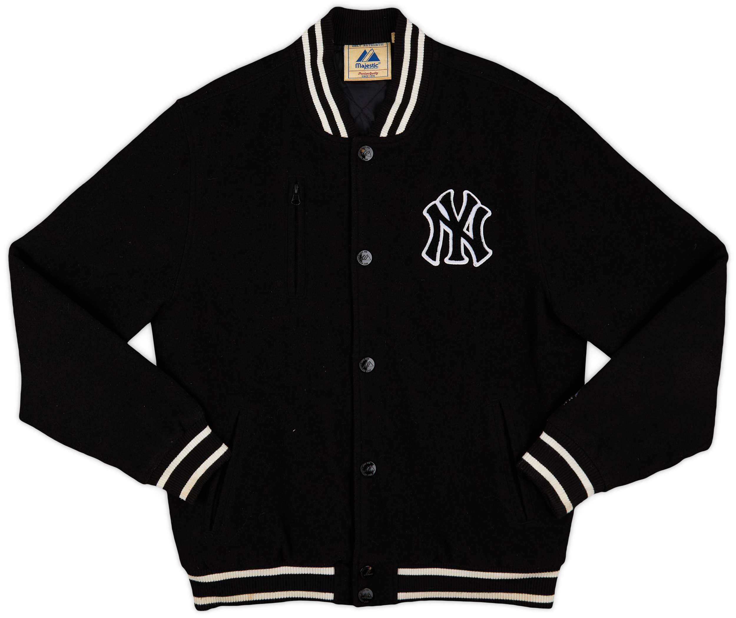 2000s New York Yankees Majestic Varsity Jacket - 7/10 - (XL)