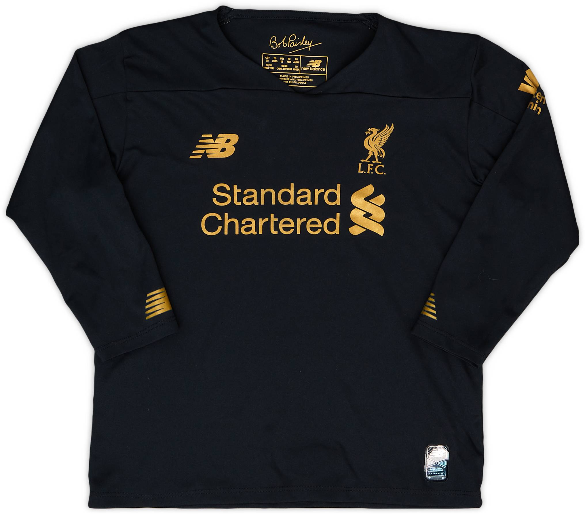 2019-20 Liverpool GK Shirt - 8/10 - (4-5Years)