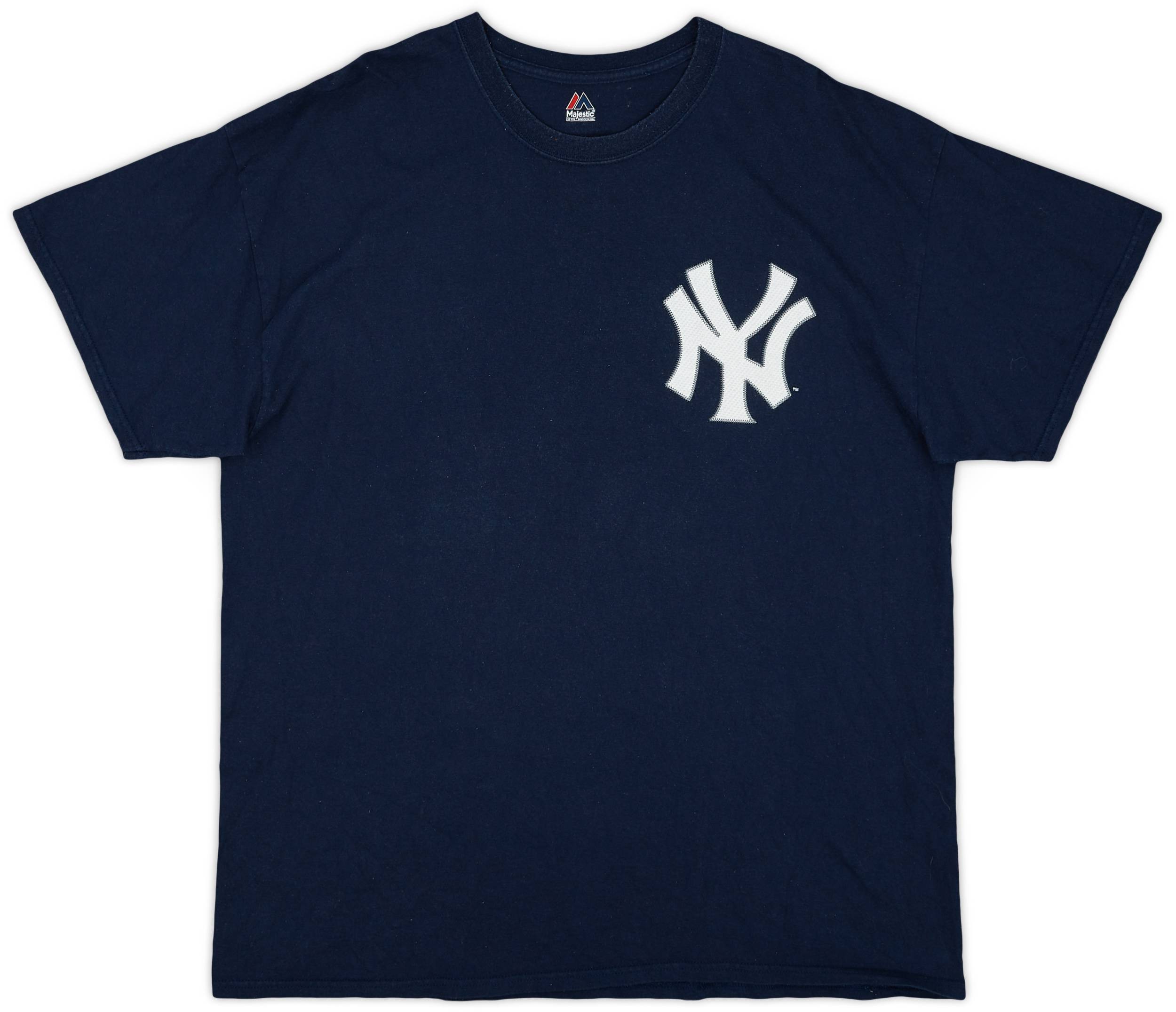 2015-19 New York Yankees Sanchez #24 Majestic Tee - 6/10 - (XL)