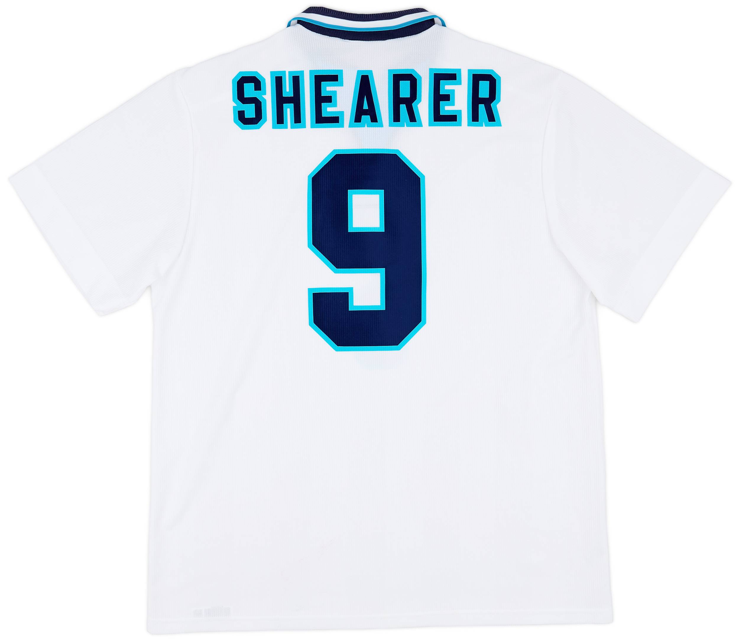 1995-97 England Home Shirt Shearer #9 - 7/10 - (XL)