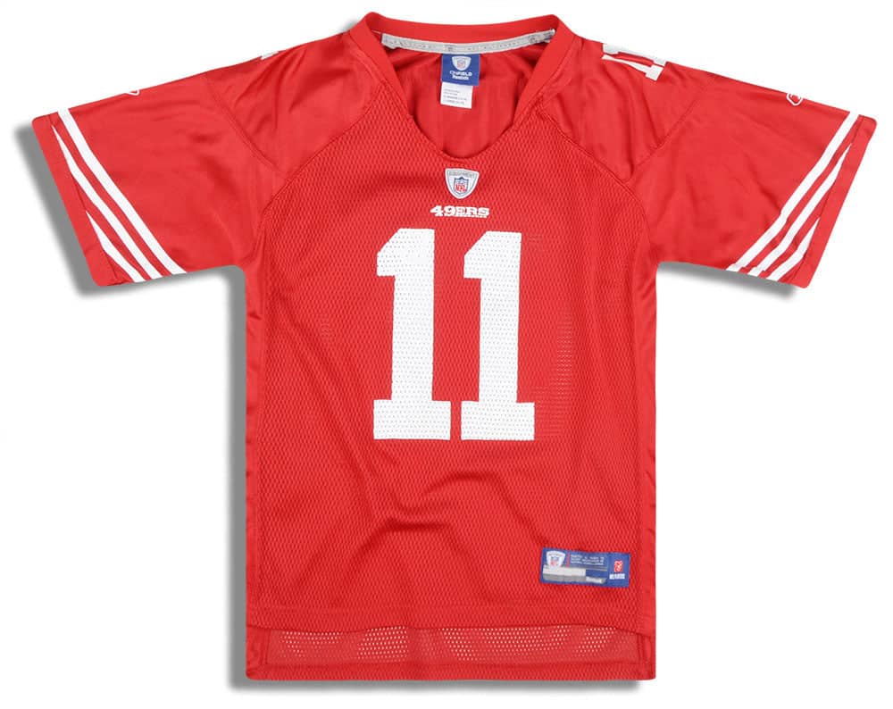 2009-11 San Francisco 49ers Smith #11 Reebok On Field Jersey (Home) Y