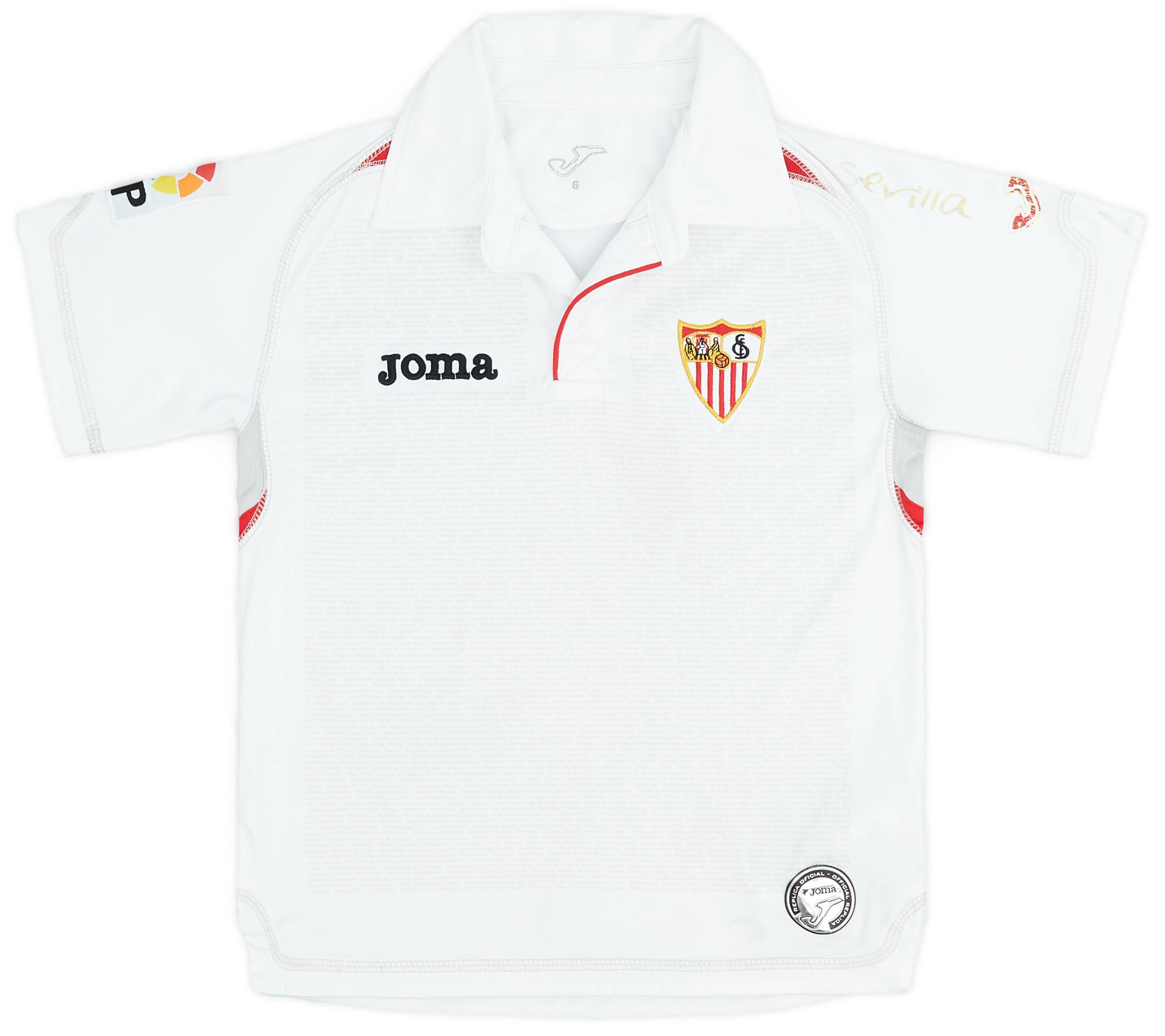 2009-10 Sevilla Home Shirt - 6/10 - (XS.Boys)